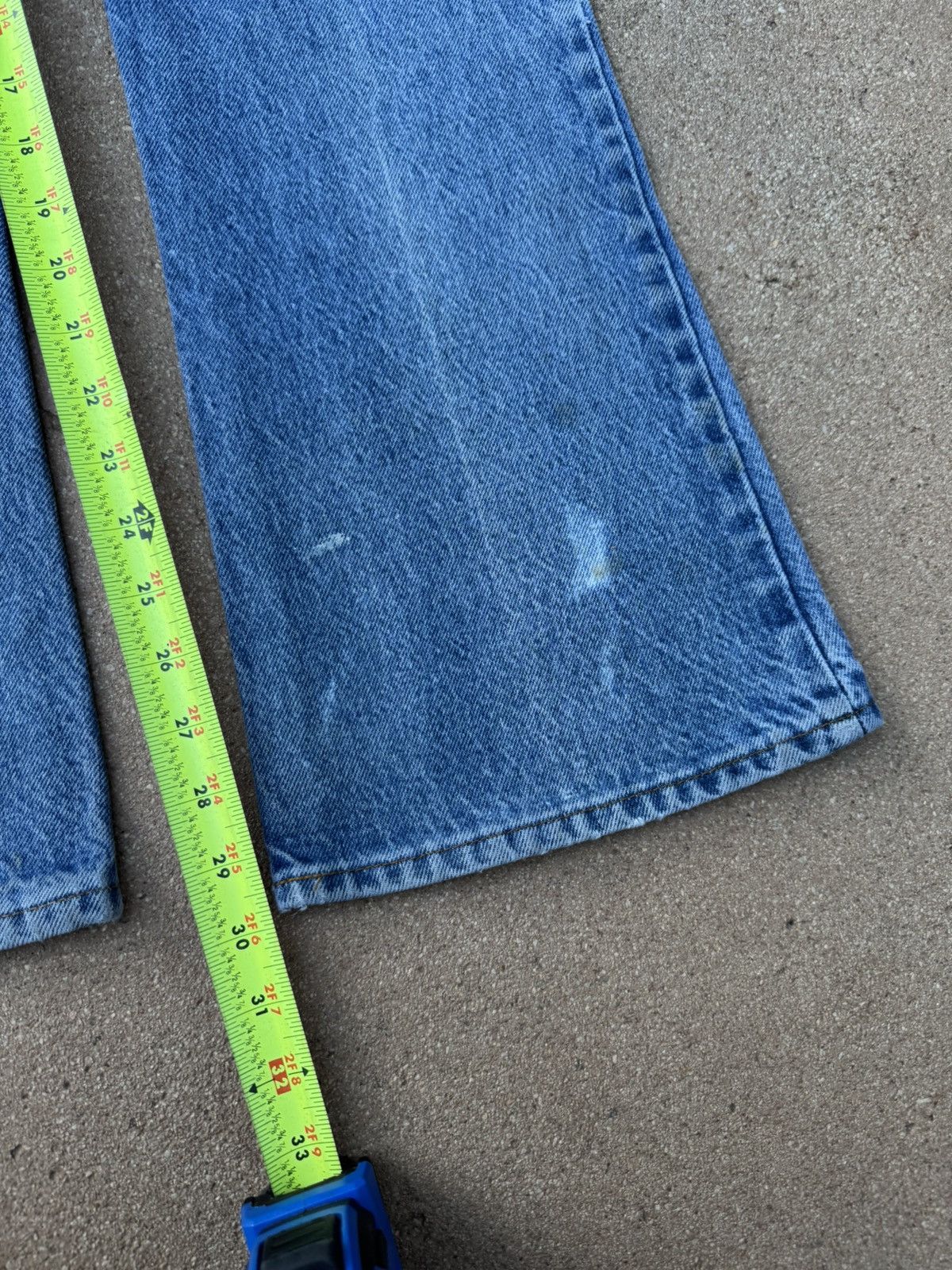Levi's Vtg 70’s Levi’s 646 Orange Tab Bellbottom Flare Jeans 30x30 Size US 30 / EU 46 - 10 Thumbnail