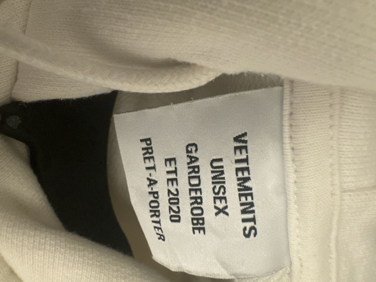 Vetements Vetements Hoodie 2020 Collection Size US L / EU 52-54 / 3 - 4 Thumbnail