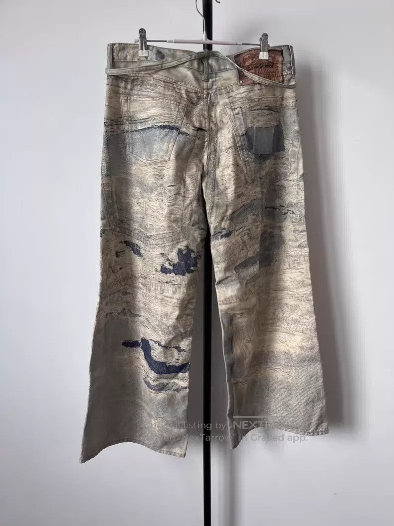 Acne Studios Acne Studios Heavy Destruction Illusion Ink Faded Effect C Size US 38 / EU 54 - 2 Thumbnail