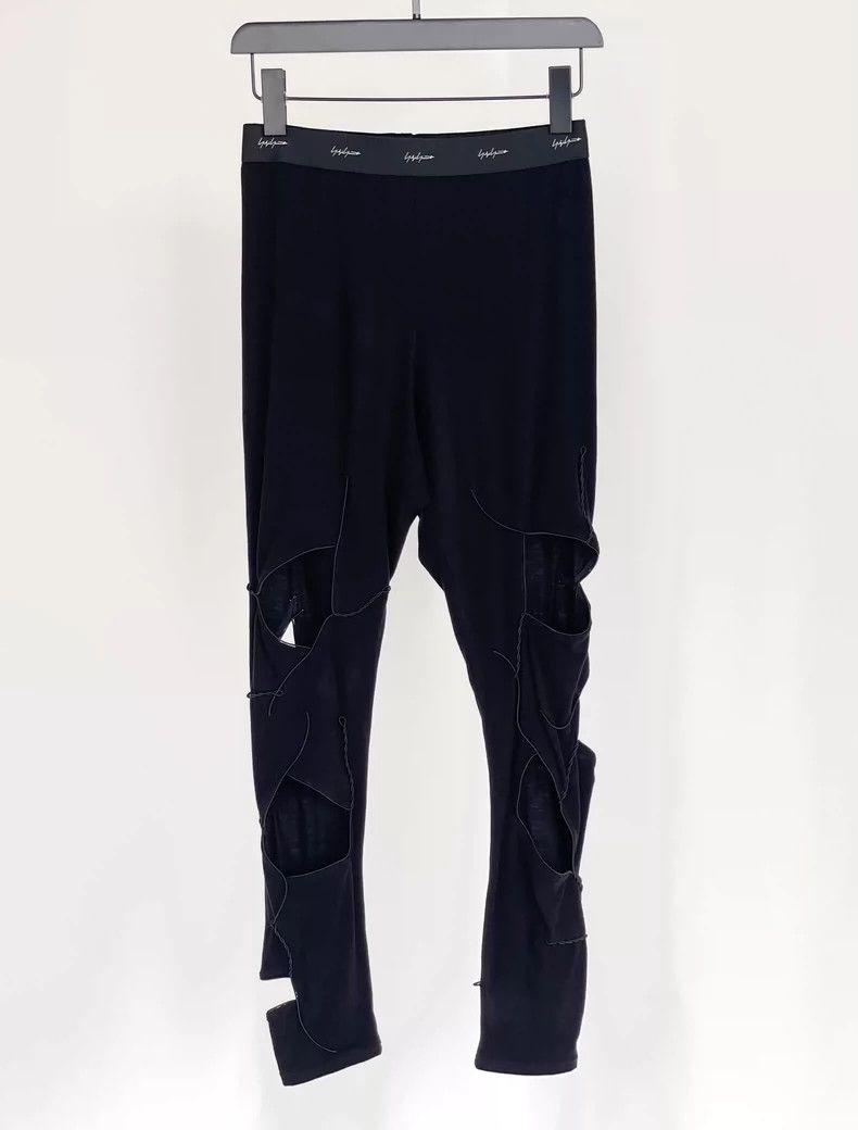 Yohji Yamamoto Yohji Yamamoto Irregular Hollow Leggings-dmc Size 22" - 1 Thumbnail
