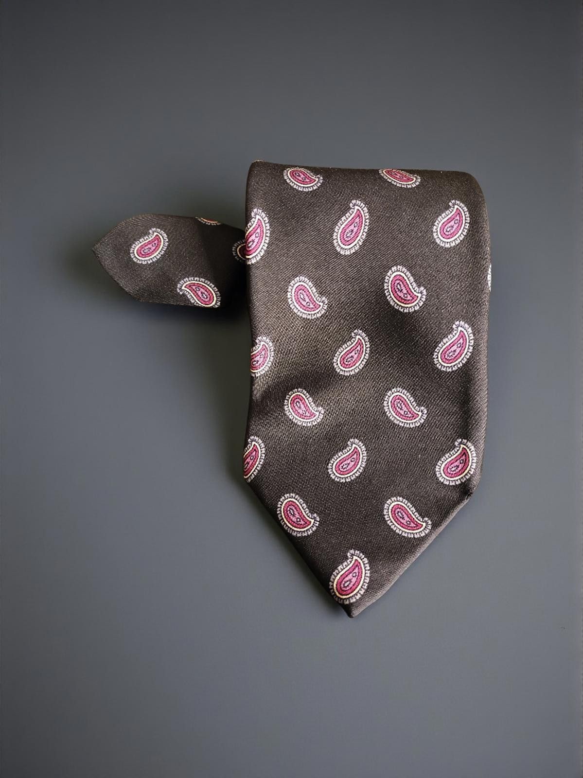 Robert Talbott Robert Talbott Hand Sewn Finest Silk Paisley Tie Size ONE SIZE - 3 Thumbnail