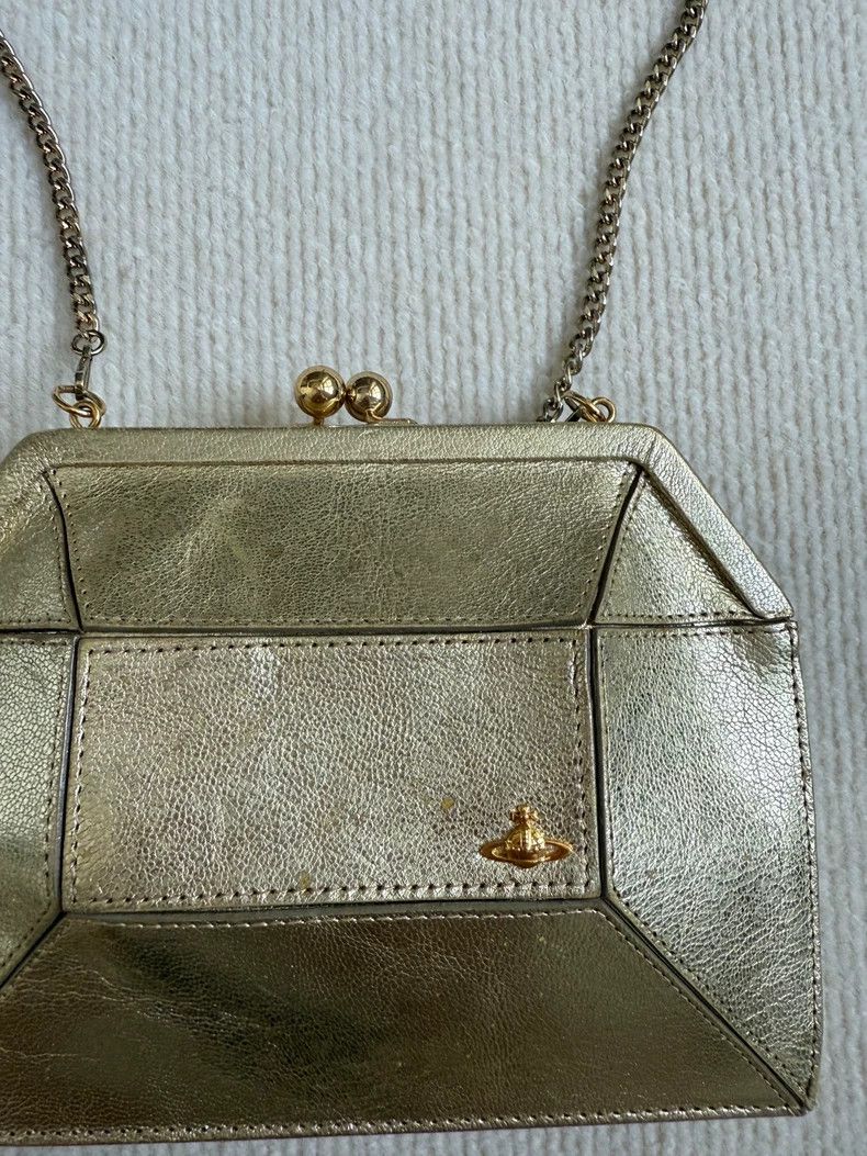 Vivienne Westwood Vivienne Westwood size os Used goat skin and golden turtle Size ONE SIZE - 4 Thumbnail