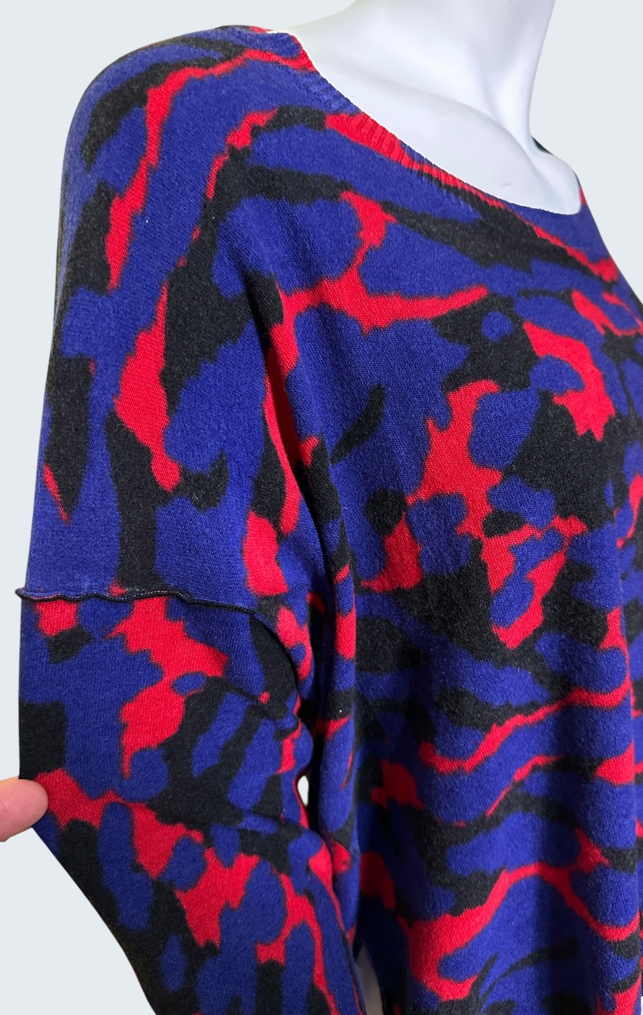Sonia Rykiel Wool Cropped Sweater Size L / US 10 / IT 46 - 5 Thumbnail