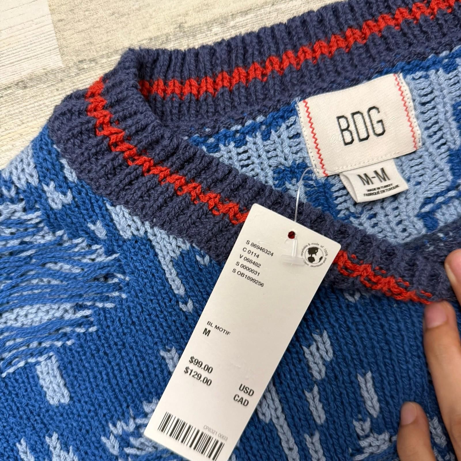 Urban Outfitters Urban outfitters striped distressed striped sweater size m Size M / US 6-8 / IT 42-44 - 5 Thumbnail