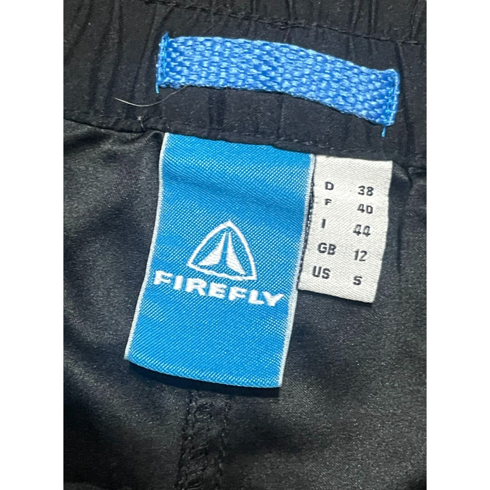 Vintage Firefly Shorts Women's Size Small Black Waist Tie Pockets Modern Casual Size 28" / US 6 / IT 42 - 7 Thumbnail