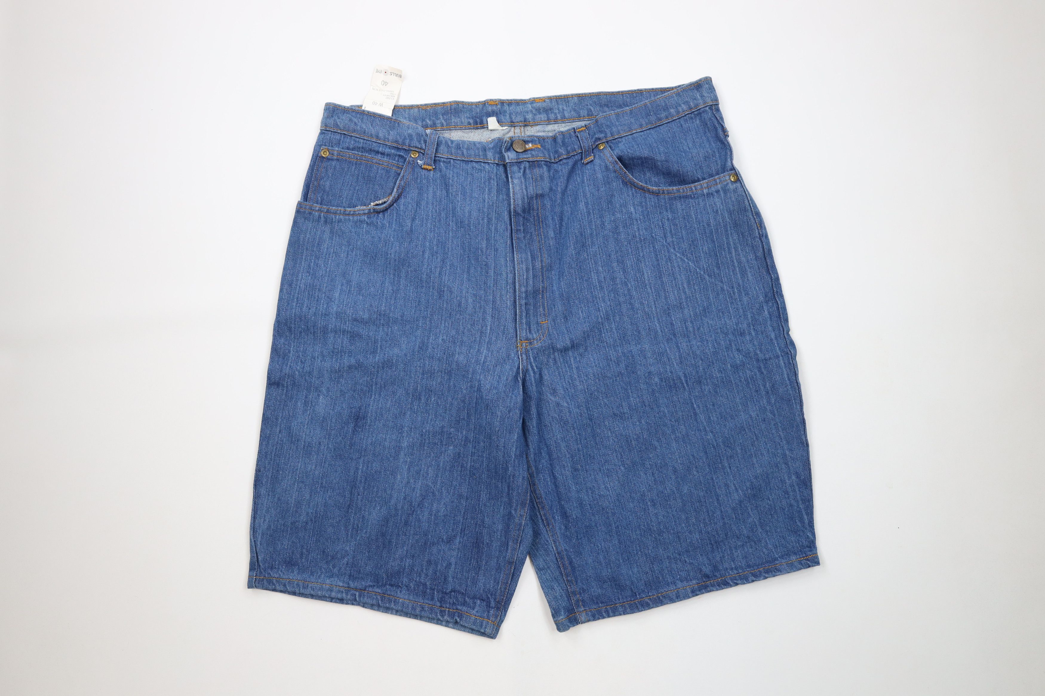 Deadstock Vintage 90s Streetwear Denim Jean Shorts Jorts