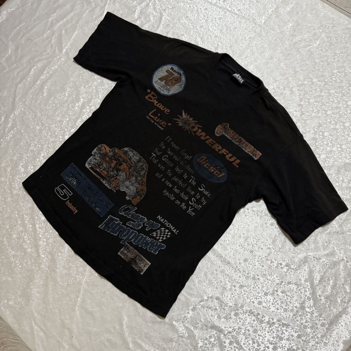 Diesel Diesel rare interesting tee Size US L / EU 52-54 / 3 - 2 Thumbnail
