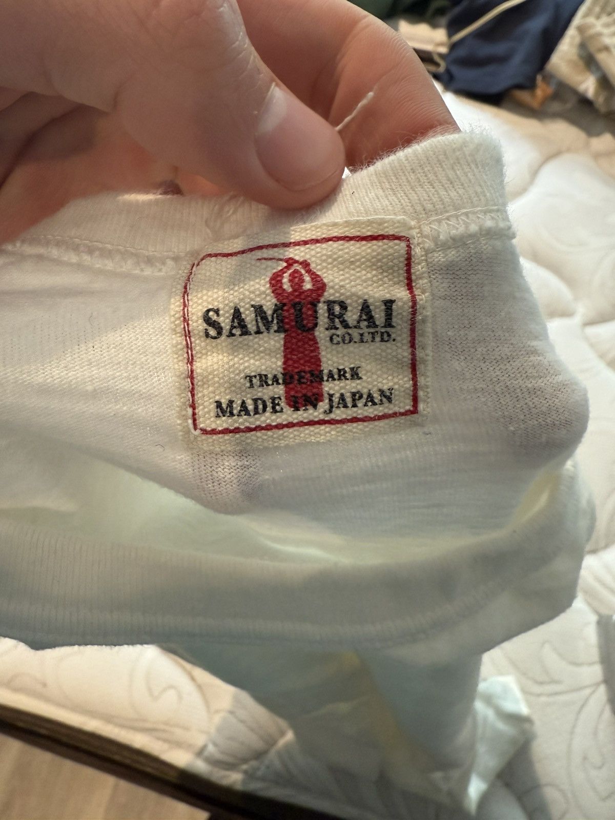Samurai Jeans White T Size US XXL / EU 58 / 5 - 3 Thumbnail
