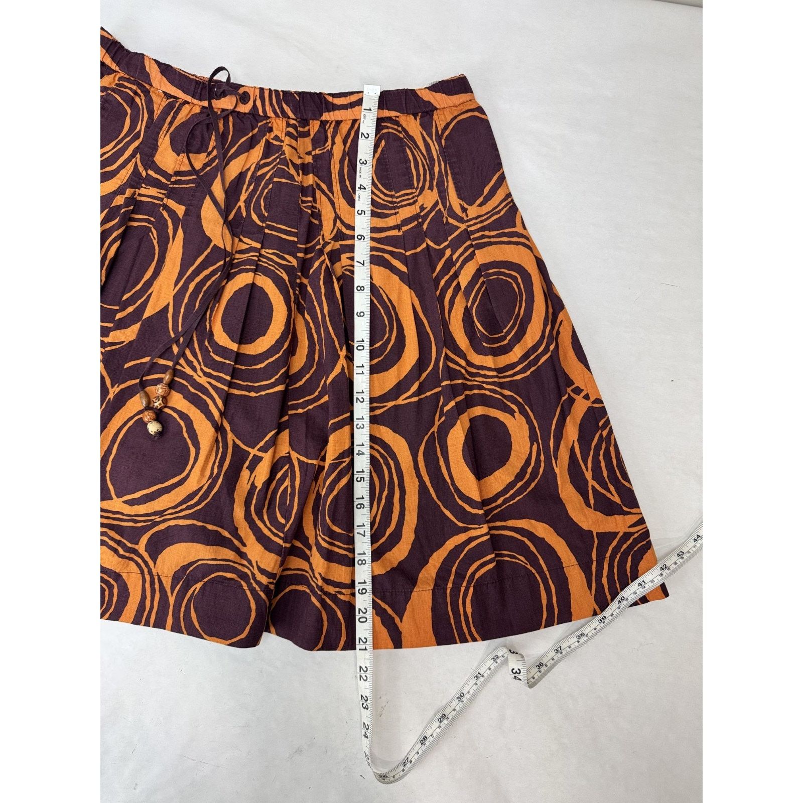 Old Navy Y2K Boho Skirt Beaded Drawstring Twee 2006 Vintage Size 4 Size 27" / US 4 / IT 40 - 4 Thumbnail