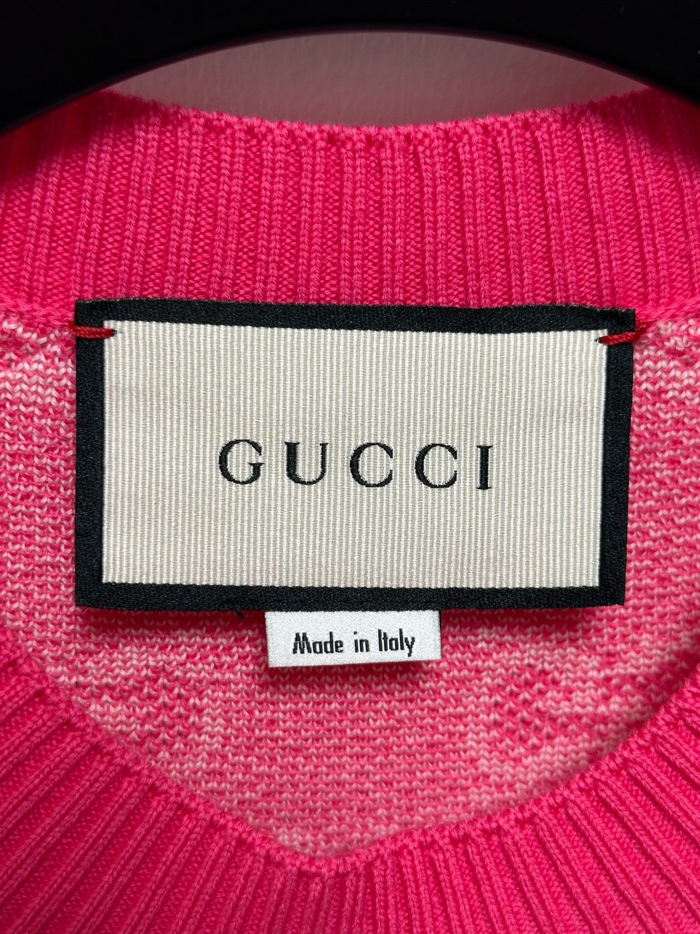 Gucci Gucci pink full print GG old flower knitted dress Size S / US 4 / IT 40 - 3 Thumbnail