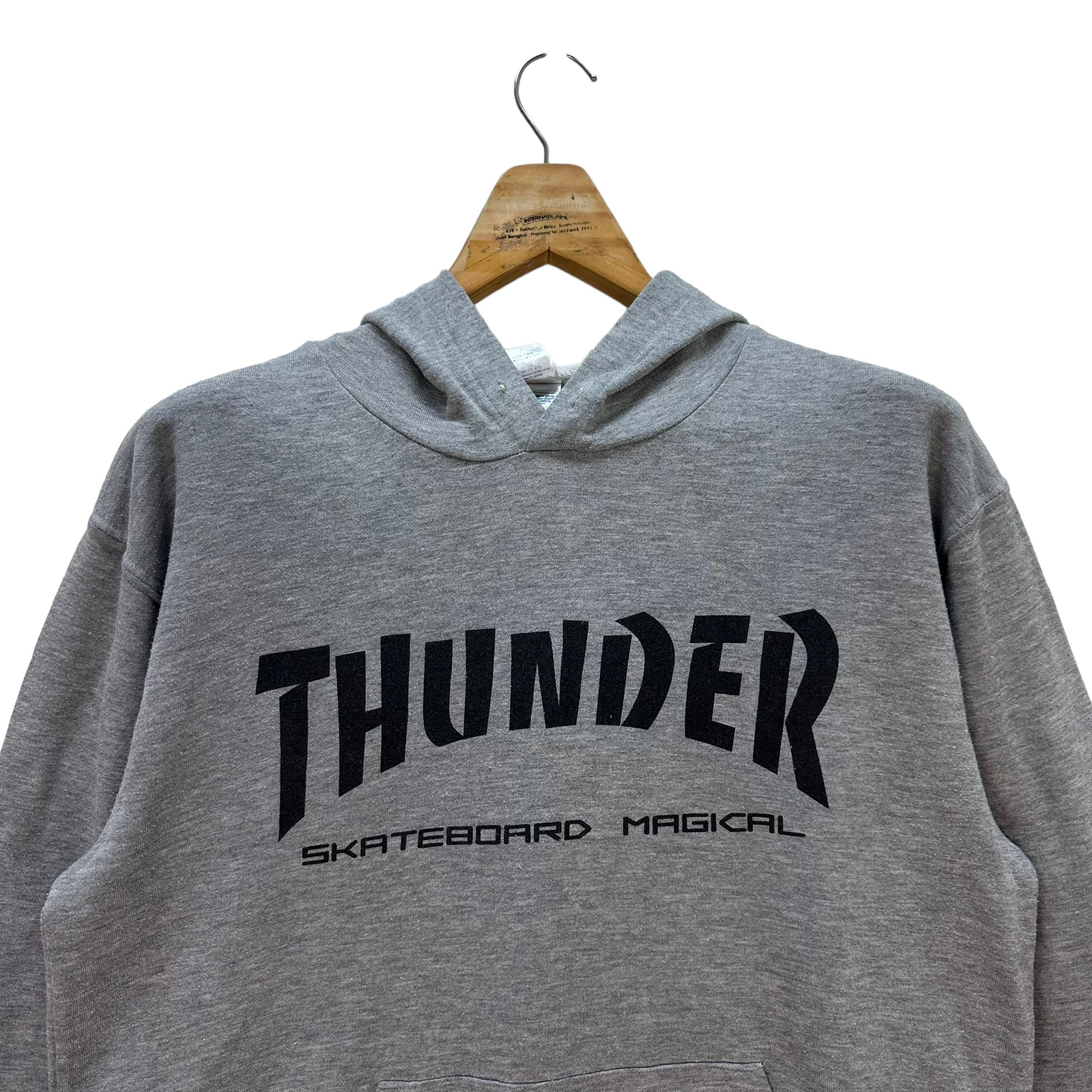 Japanese Brand THUNDER SKATEBOARD MAGICAL BIG LOGO HOODIES #8590-016 Size US L / EU 52-54 / 3 - 2 Thumbnail