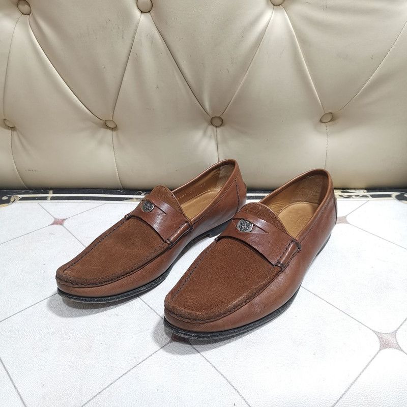 Gucci Gucci Men's Casual Brown Loafers 0079 Size US 7.5 / EU 40-41 - 1 Thumbnail