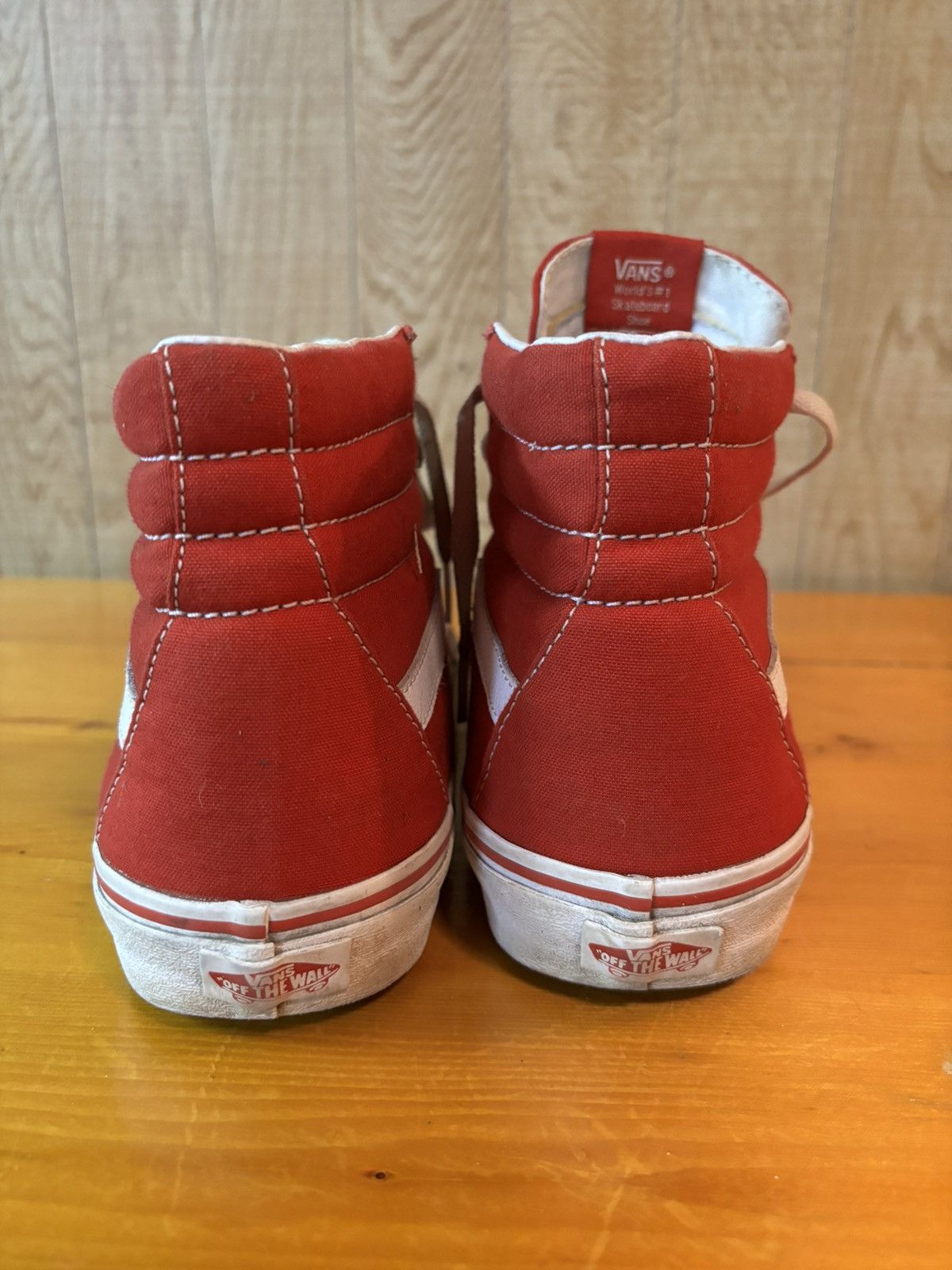 Vans 🔥 Vans Skate Hi Red Size US 9.5 / EU 42-43 - 2 Thumbnail