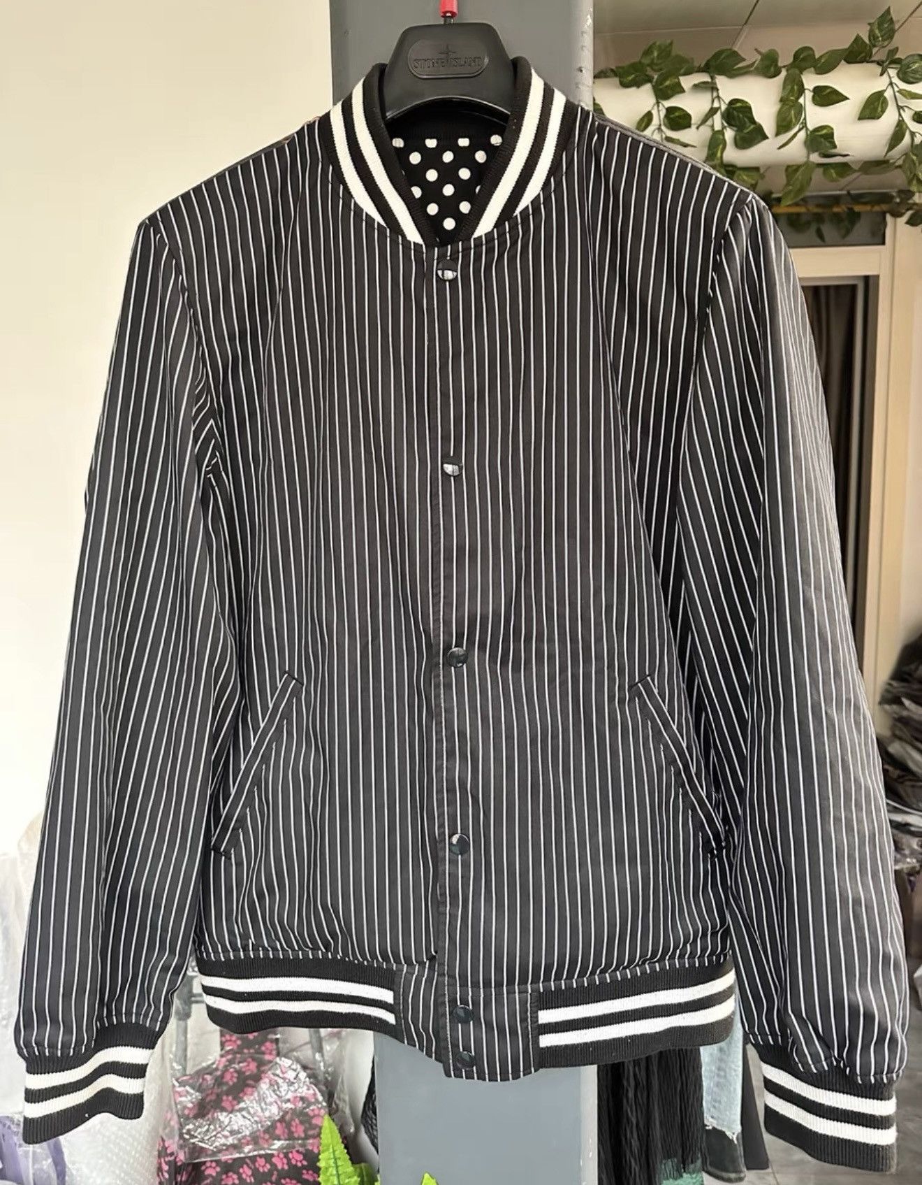 Comme des Garcons Supreme cdg shirt reversible varsity bomber Jacket Size US L / EU 52-54 / 3 - 4 Thumbnail