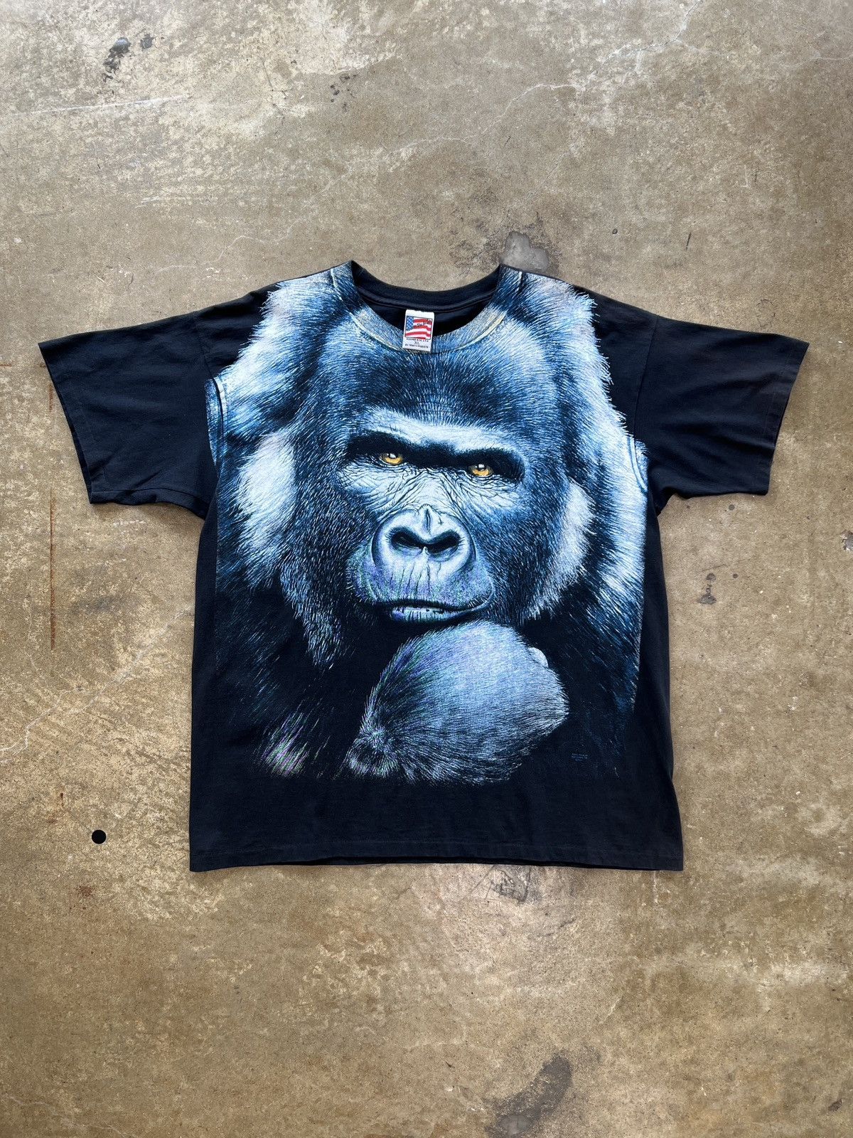 Vintage Vintage Big Print Gorilla Made at the Beach Tag XL Size US XL / EU 56 / 4 - 2 Thumbnail
