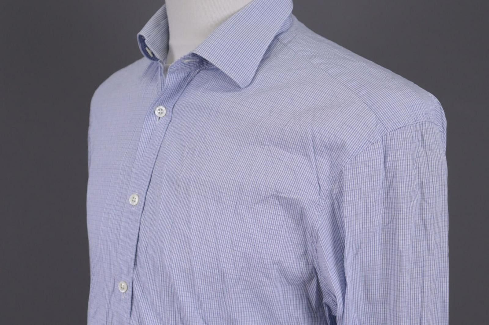 Gieves & Hawkes Gieves & Hawkes Blue Button Down Dress Shirt Size 41 / 16 Size US M / EU 48-50 / 2 - 7 Thumbnail
