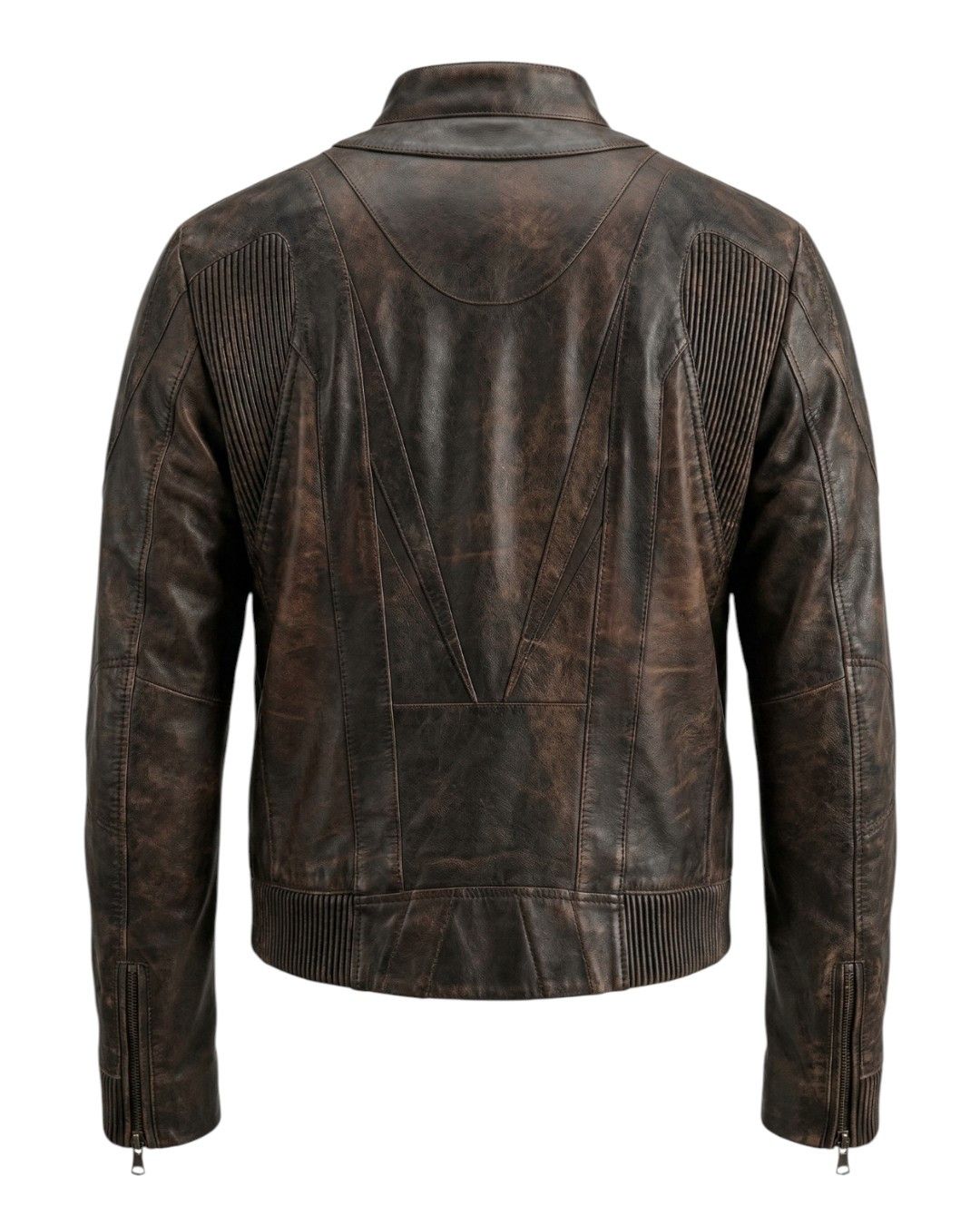 Gucci GUCCI BRUT LEATHER BIKER JACKET Size US M / EU 48-50 / 2 - 2 Thumbnail