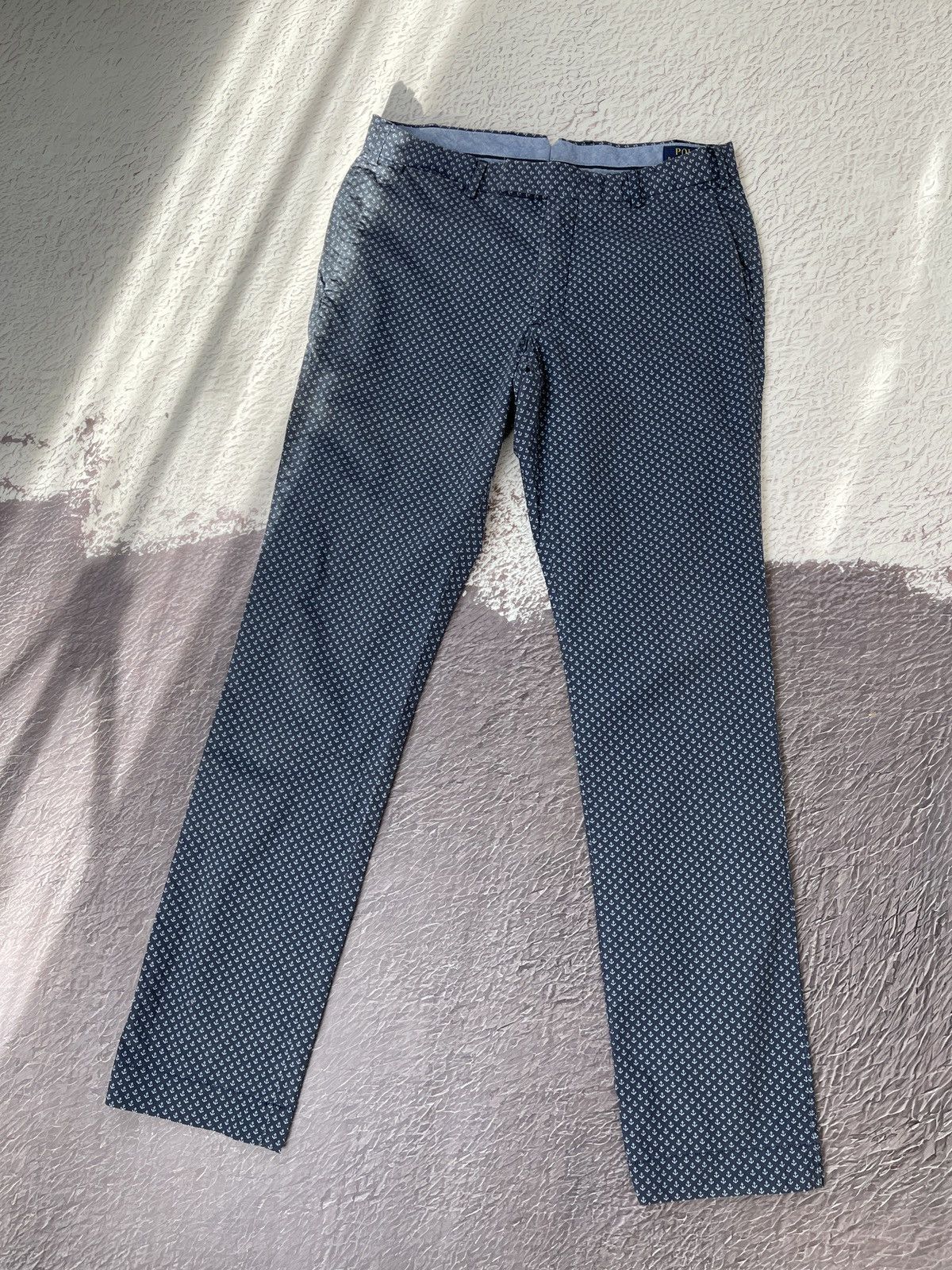 Polo Ralph Lauren Polo Ralph Lauren anchor pattern chino pants lightweight Size US 30 / EU 46 - 1 Thumbnail