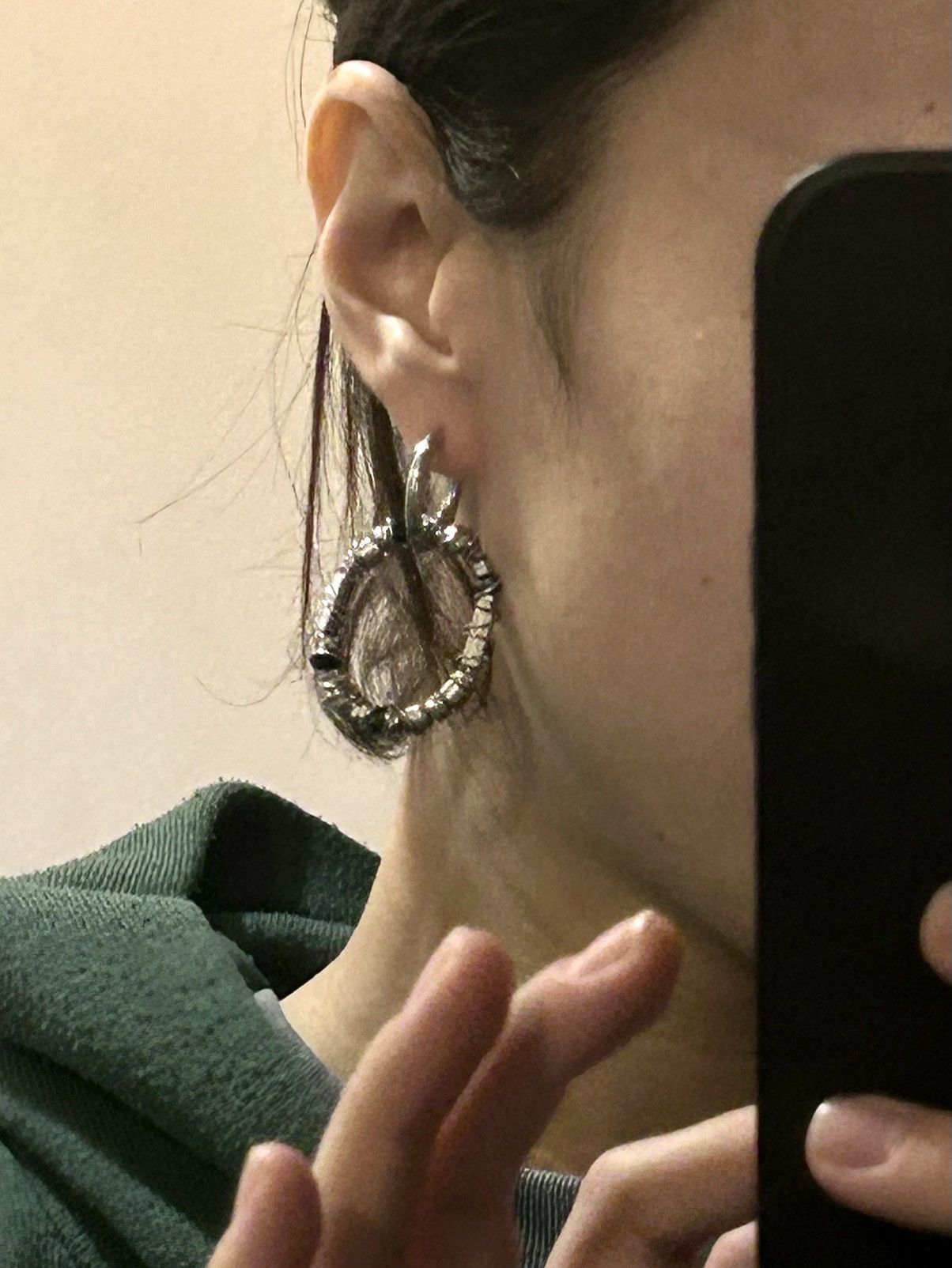 Seditionaries punk grunge earrings rick margiela goros hysteric vibe Size ONE SIZE - 4 Thumbnail