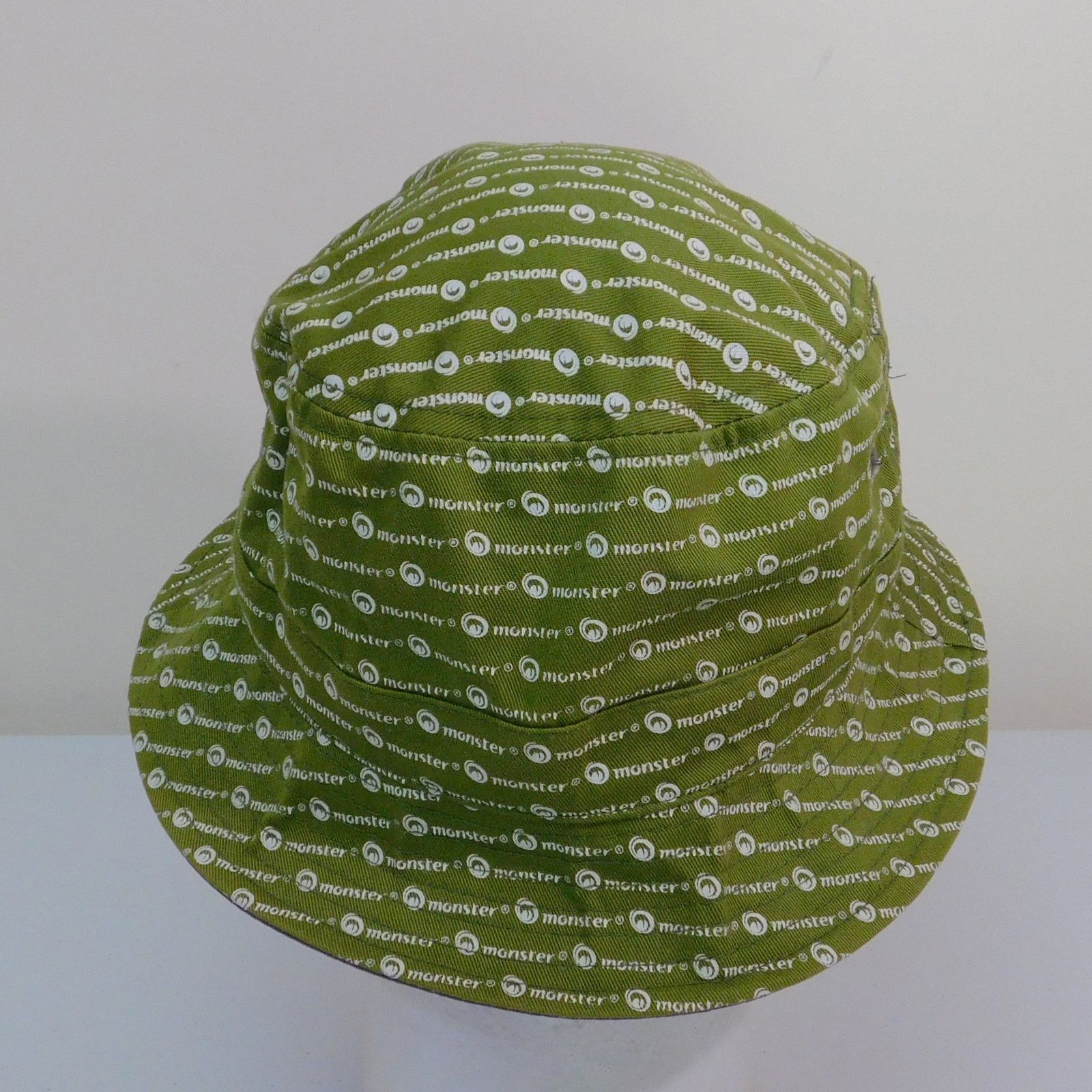 Other Monster dot com AOP Bucket Hat OSFA Green Embroidered Promo Size ONE SIZE - 4 Thumbnail