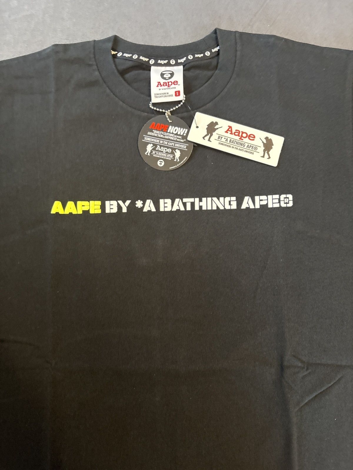 Aape × Bape × Japanese Brand Aape by a bathing ape planet earth tee Size US S / EU 44-46 / 1 - 3 Thumbnail