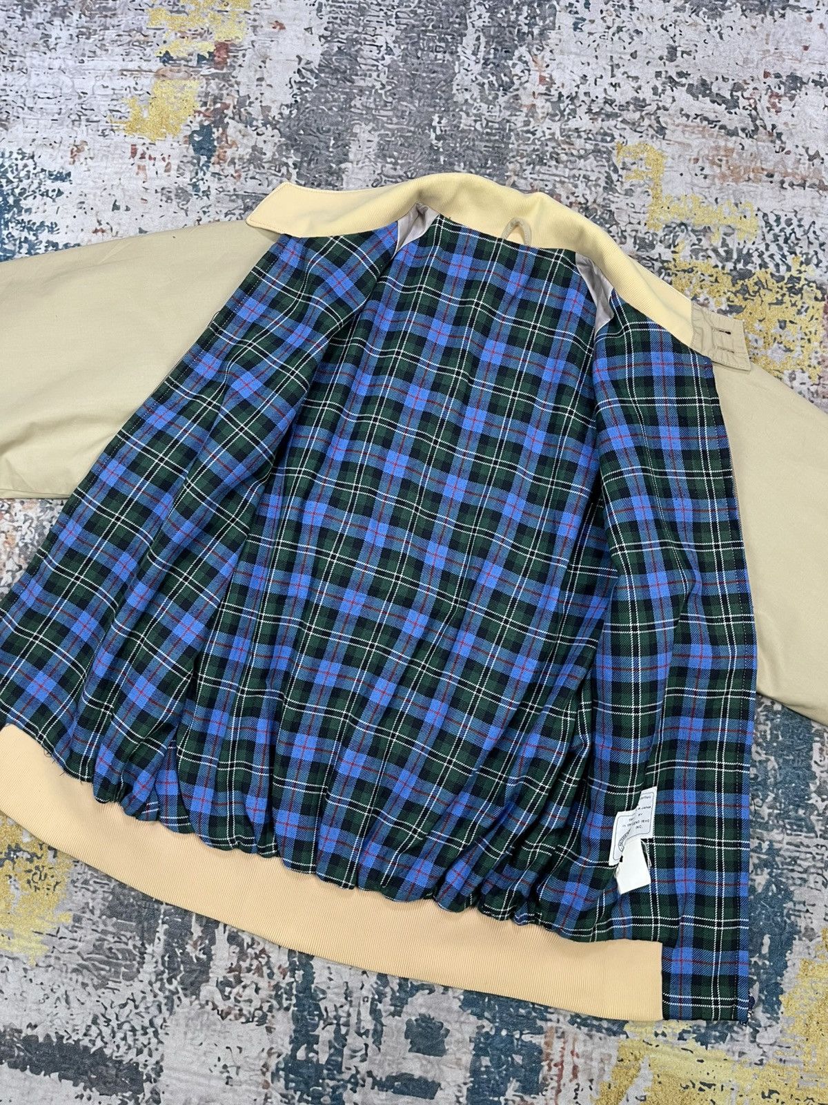 Japanese Brand Vintage AX Ueno Iryo Fraser Plaid Lining G9 Jacket Size US M / EU 48-50 / 2 - 8 Thumbnail