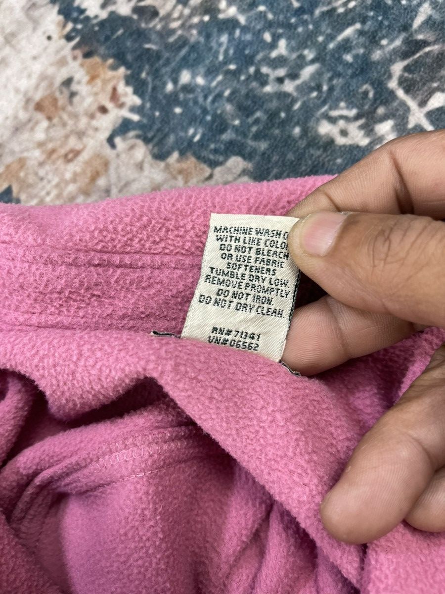 L.L. Bean LL Bean Long Sleeve Button Up Pink Fleece Over Shirt Size US S / EU 44-46 / 1 - 11 Thumbnail