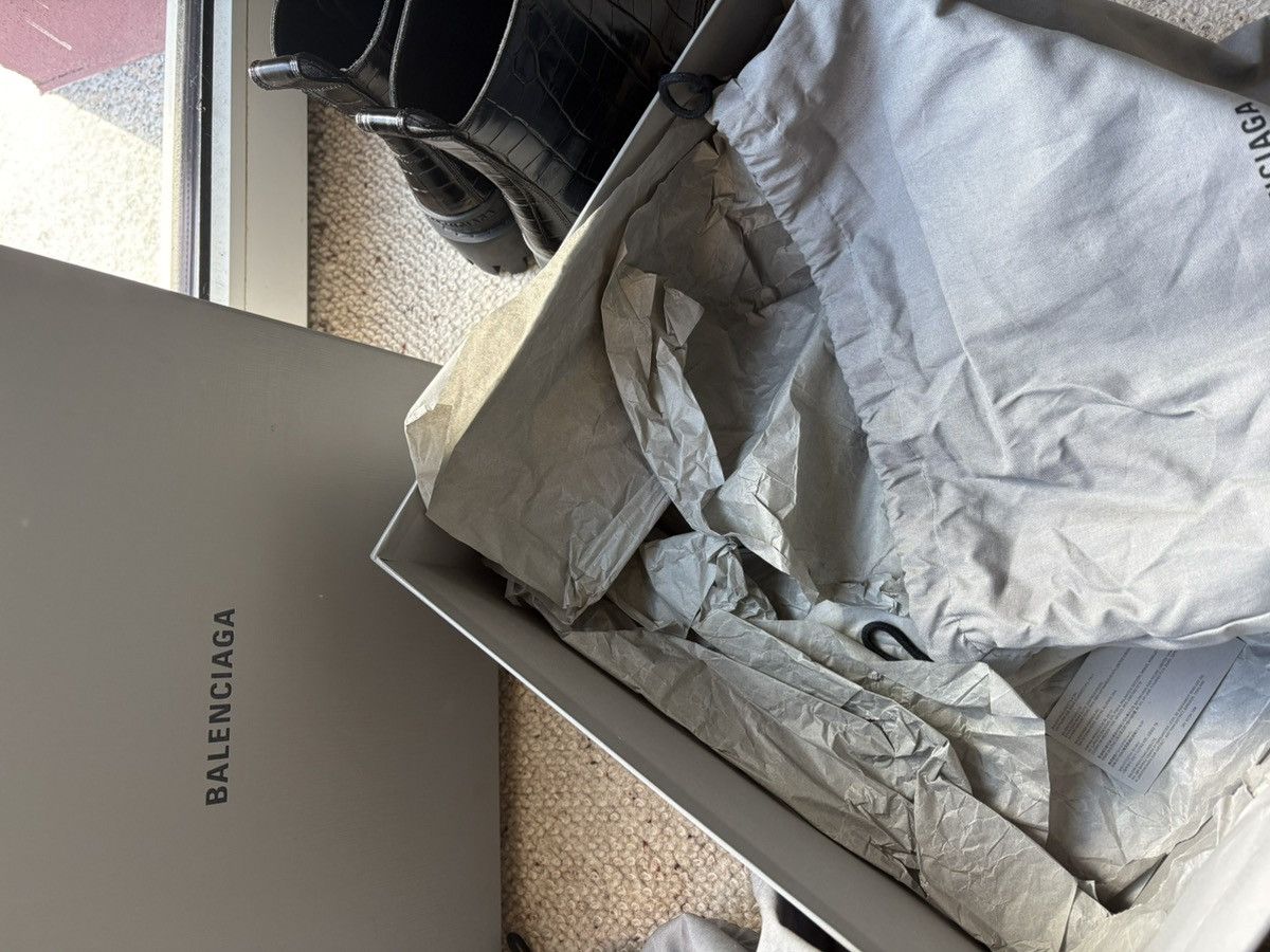 Balenciaga Balenciaga strike croc boot Size US 12 / EU 45 - 5 Thumbnail