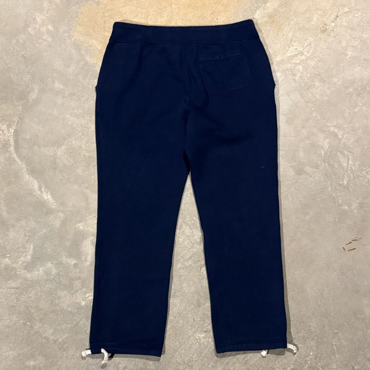 Polo Ralph Lauren Vtg Polo Ralph Lauren Pony Baggy Cotton Sweatpants Size US 35 - 5 Thumbnail