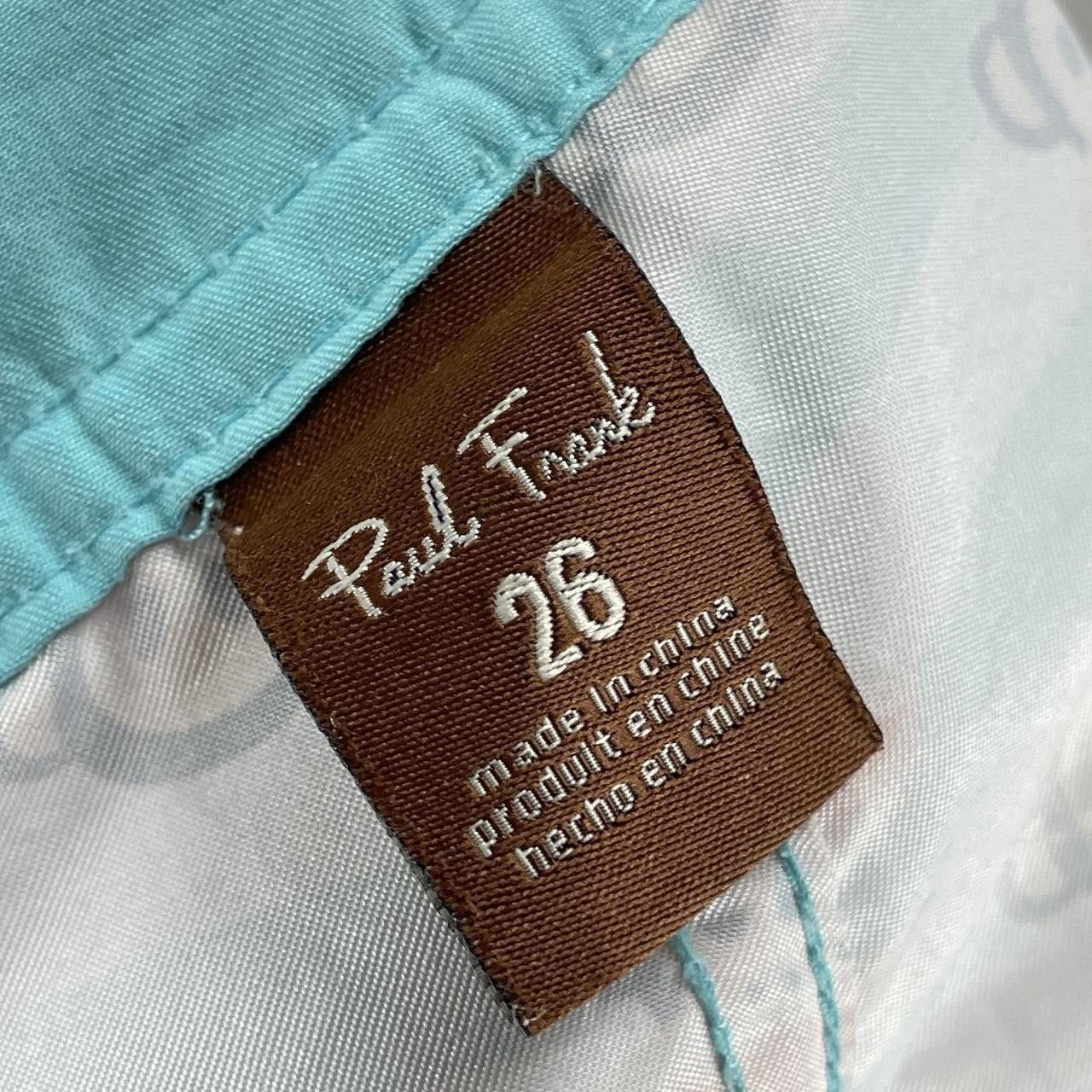 Paul Frank ✩ Paul Frank Turquoise Julius Monogram Swimming Trunks ♡ Size 26" / US 2 / IT 38 - 5 Thumbnail