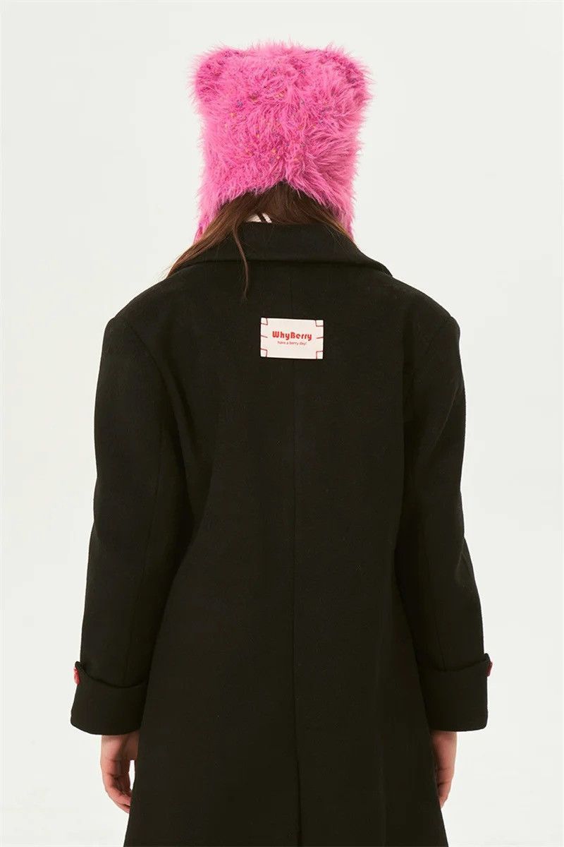 Designer × Japanese Brand Designer Fashion Fluffy Teddy Bear Hat Balaclava Size ONE SIZE - 3 Thumbnail