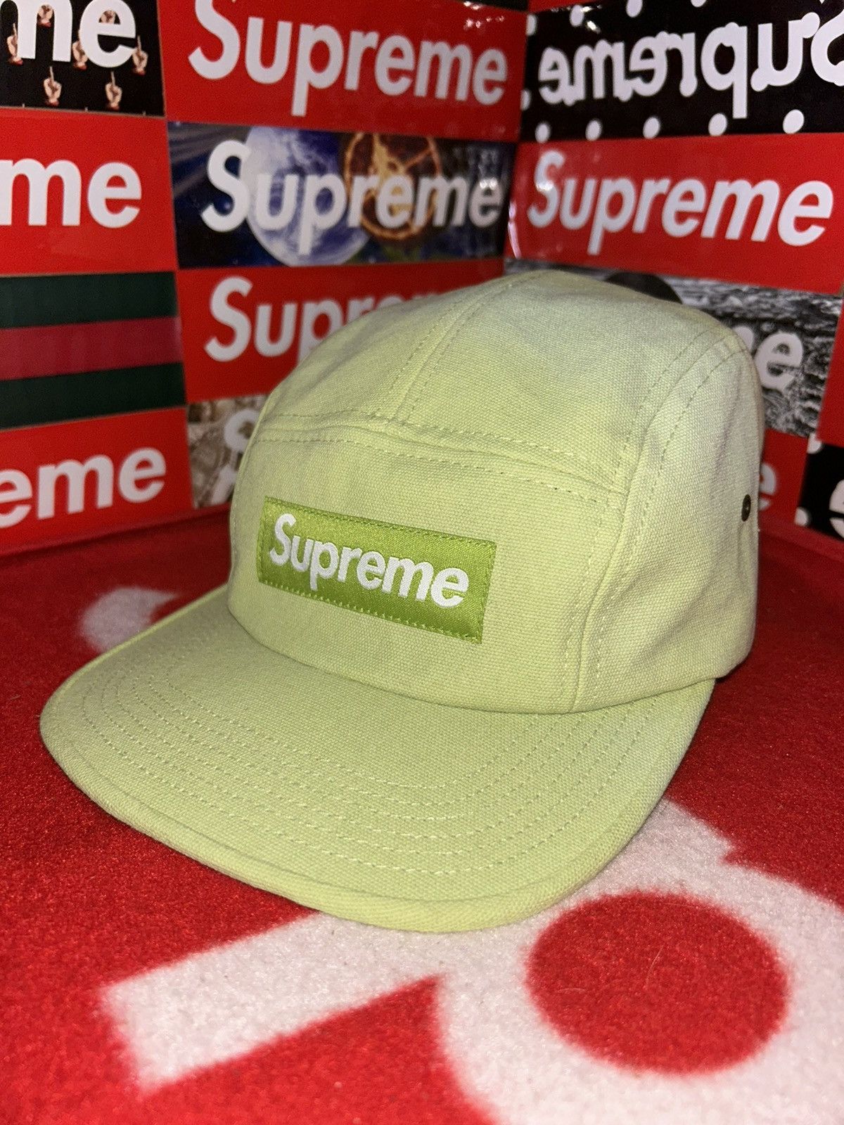 Supreme Supreme Washed Chino Twill Camp Cap Size ONE SIZE - 11 Thumbnail