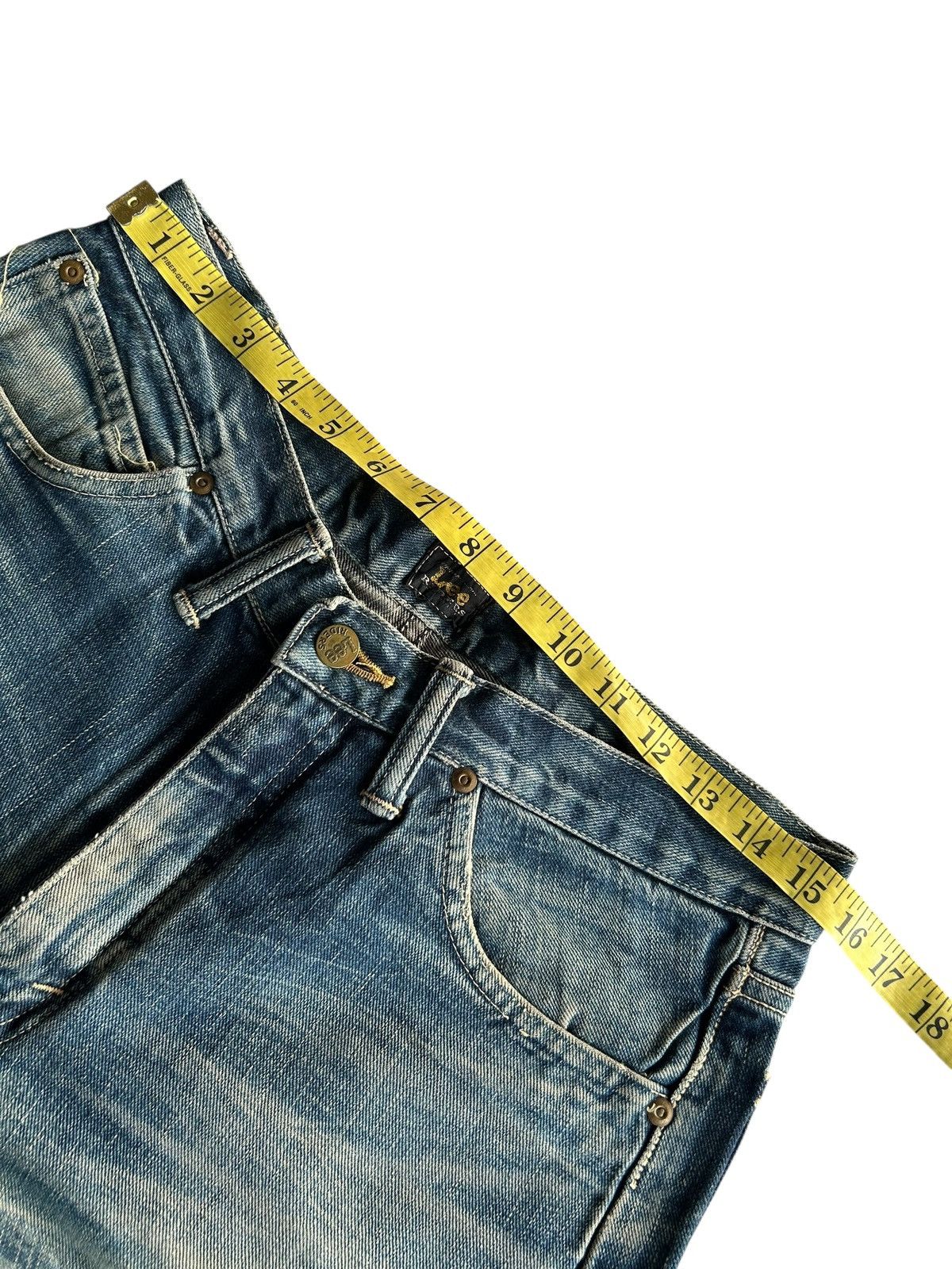 Kapital Vintage Lee Selvedge Japanese Brand Distressed Denim Jeans Size US 31 - 19 Thumbnail