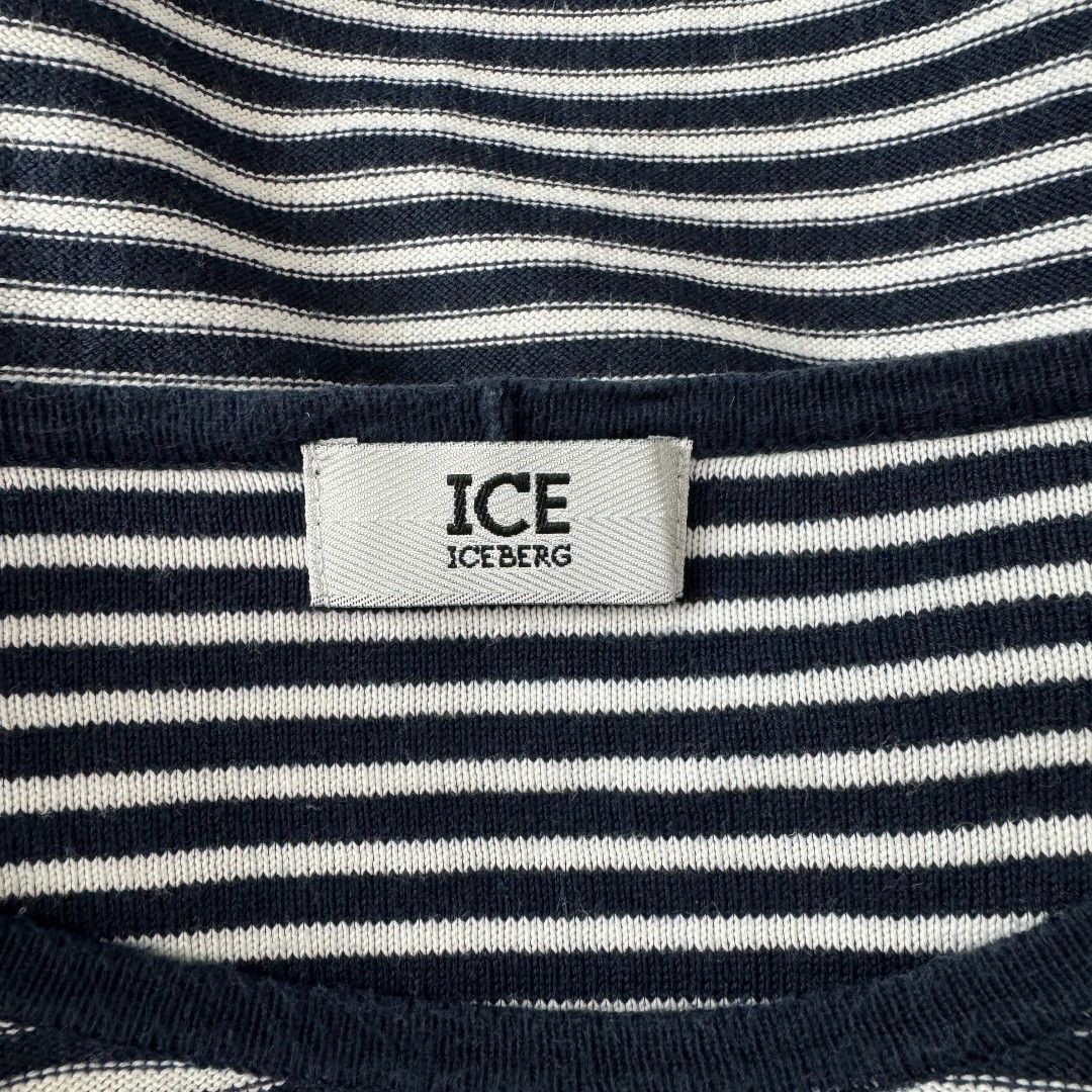 Iceberg Striped Pocket T-shirt Size US XL / EU 56 / 4 - 3 Thumbnail