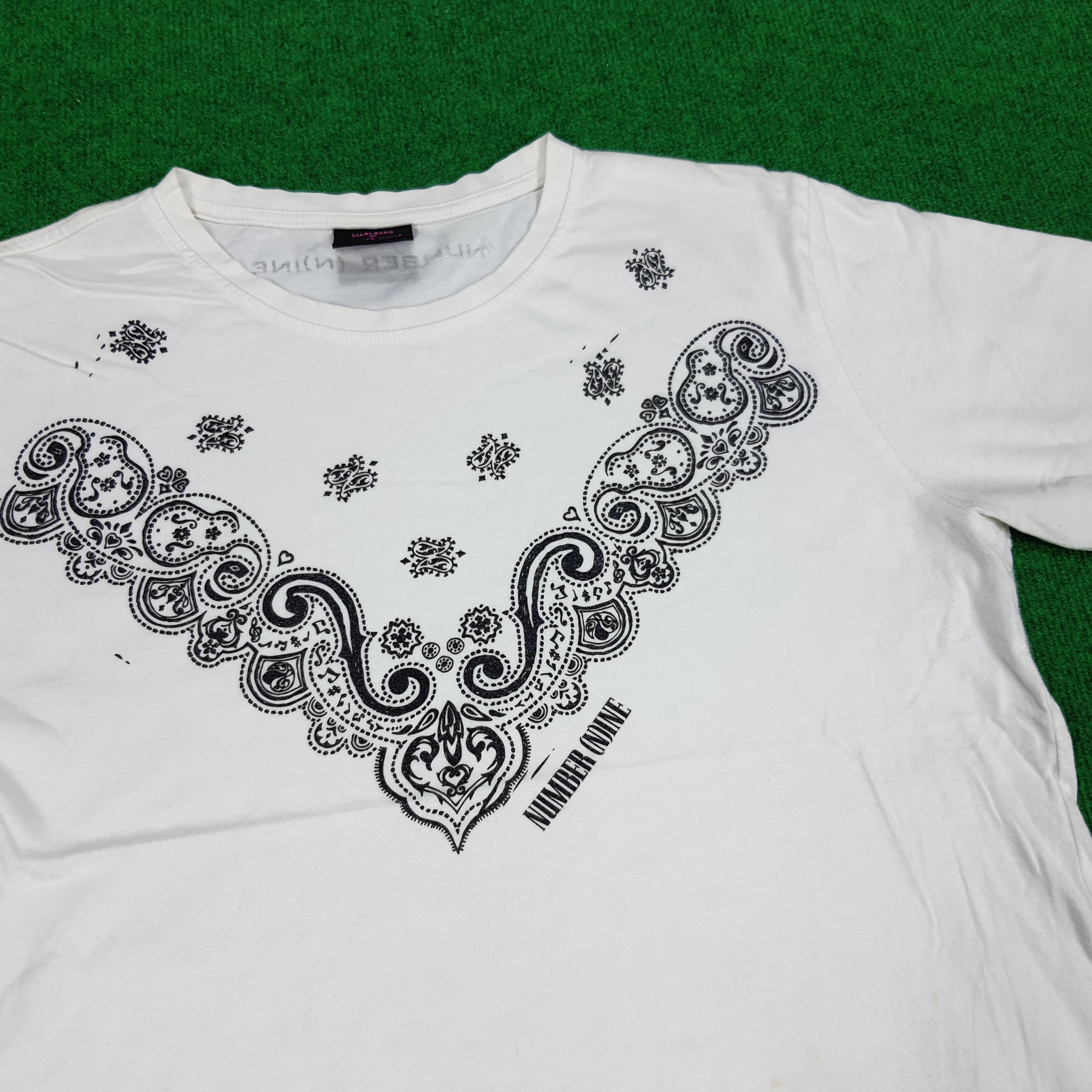 Marlboro × Number (N)ine × Vintage Vintage Marlboro x Number (N)ine Japanese Brand Tshirt Size US L / EU 52-54 / 3 - 2 Thumbnail