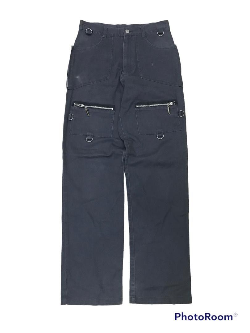 image of Archival Clothing x If Six Was Nine Vintage Japanese Slash Number Street Wear Pant in Grey (Size 28