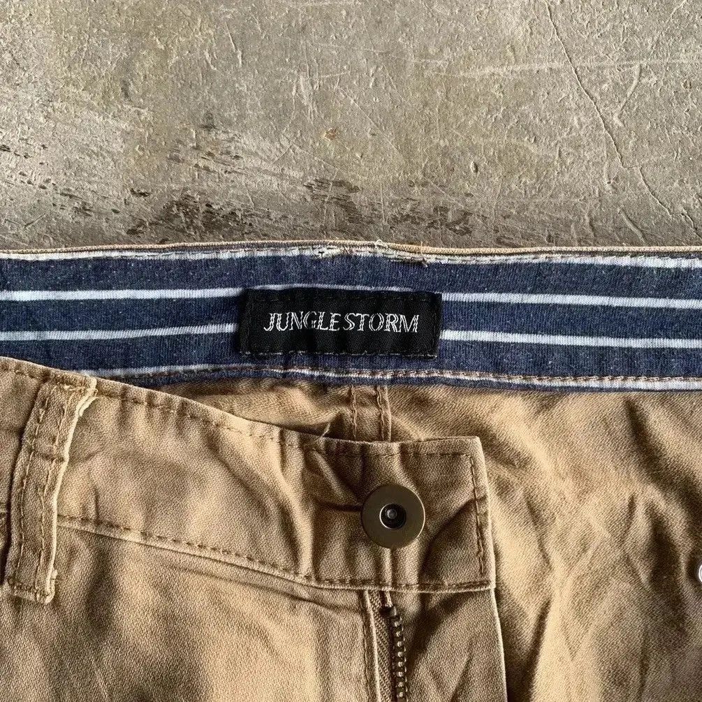 Japanese Brand Japanese Vintage W32 L30 JUNGLE STORM Trousers Hip Hop Pants Size US 32 / EU 48 - 8 Thumbnail