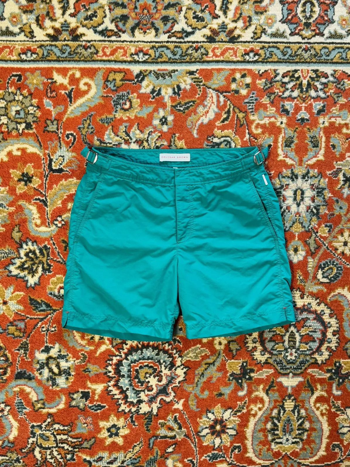 Orlebar Brown Orlebar Brown Turquoise Swim Shorts Trunks Size US 30 / EU 46 - 2 Thumbnail