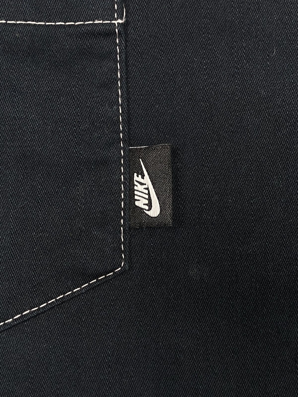Nike Nike Club Drawstring Hem Button Up Shirt Black Size S Size US S / EU 44-46 / 1 - 7 Thumbnail