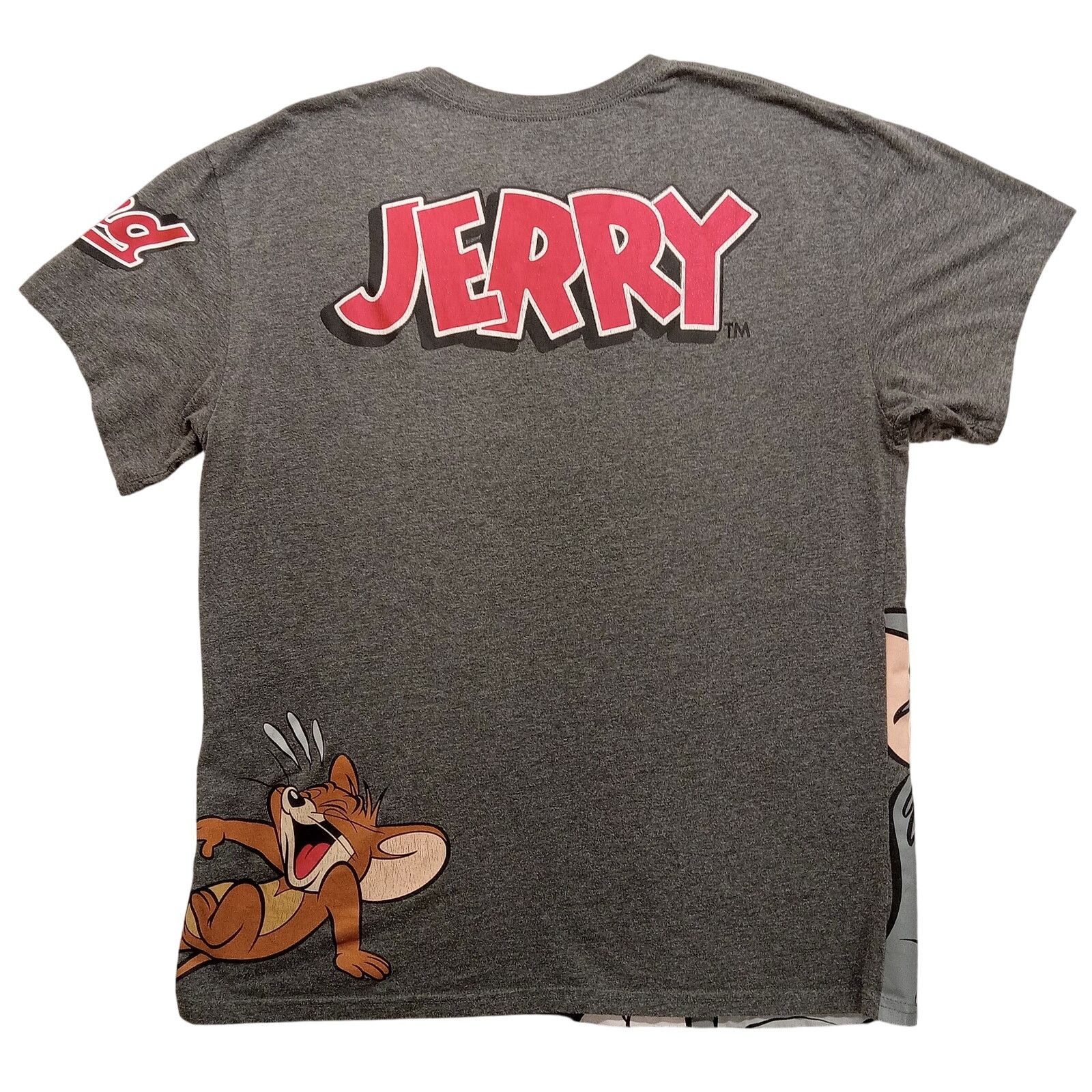& Other Stories Tom And Jerry T-Shirt Men's L Cartoons Short Sleeve Grey Size US L / EU 52-54 / 3 - 2 Thumbnail