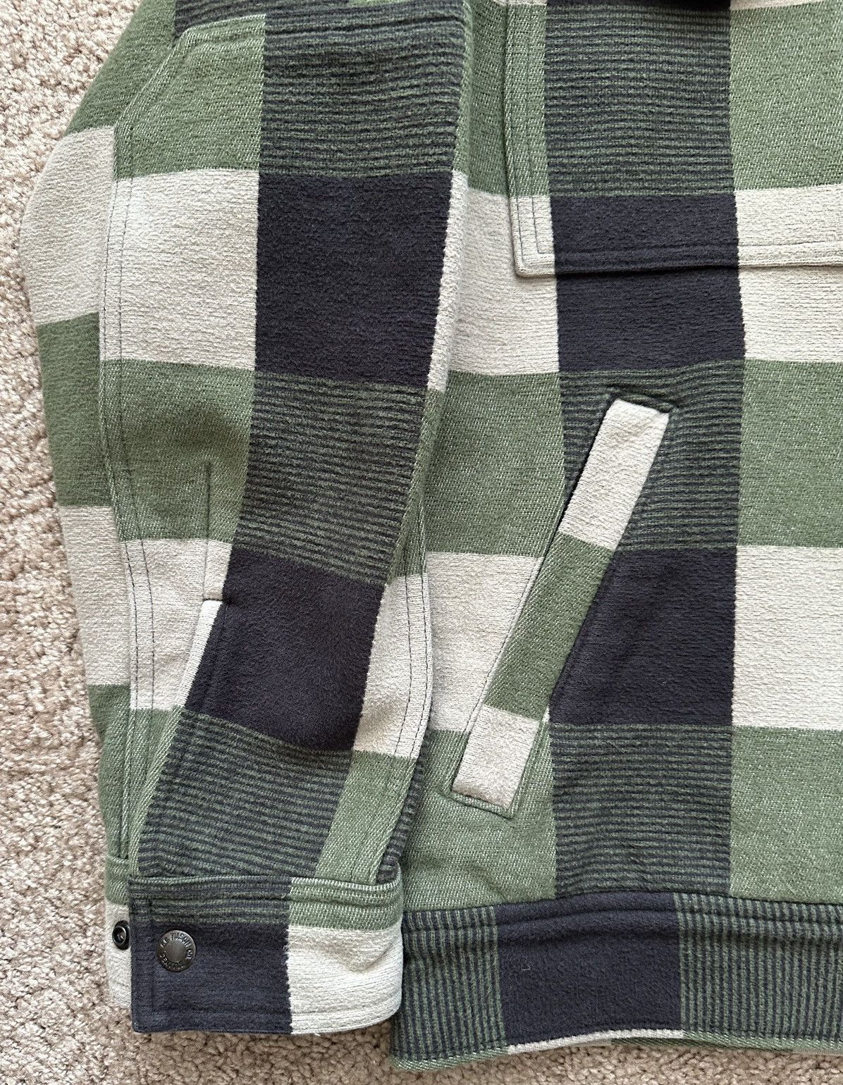 Filson Vintage Filson Flyfishing Green Vest Sz. L