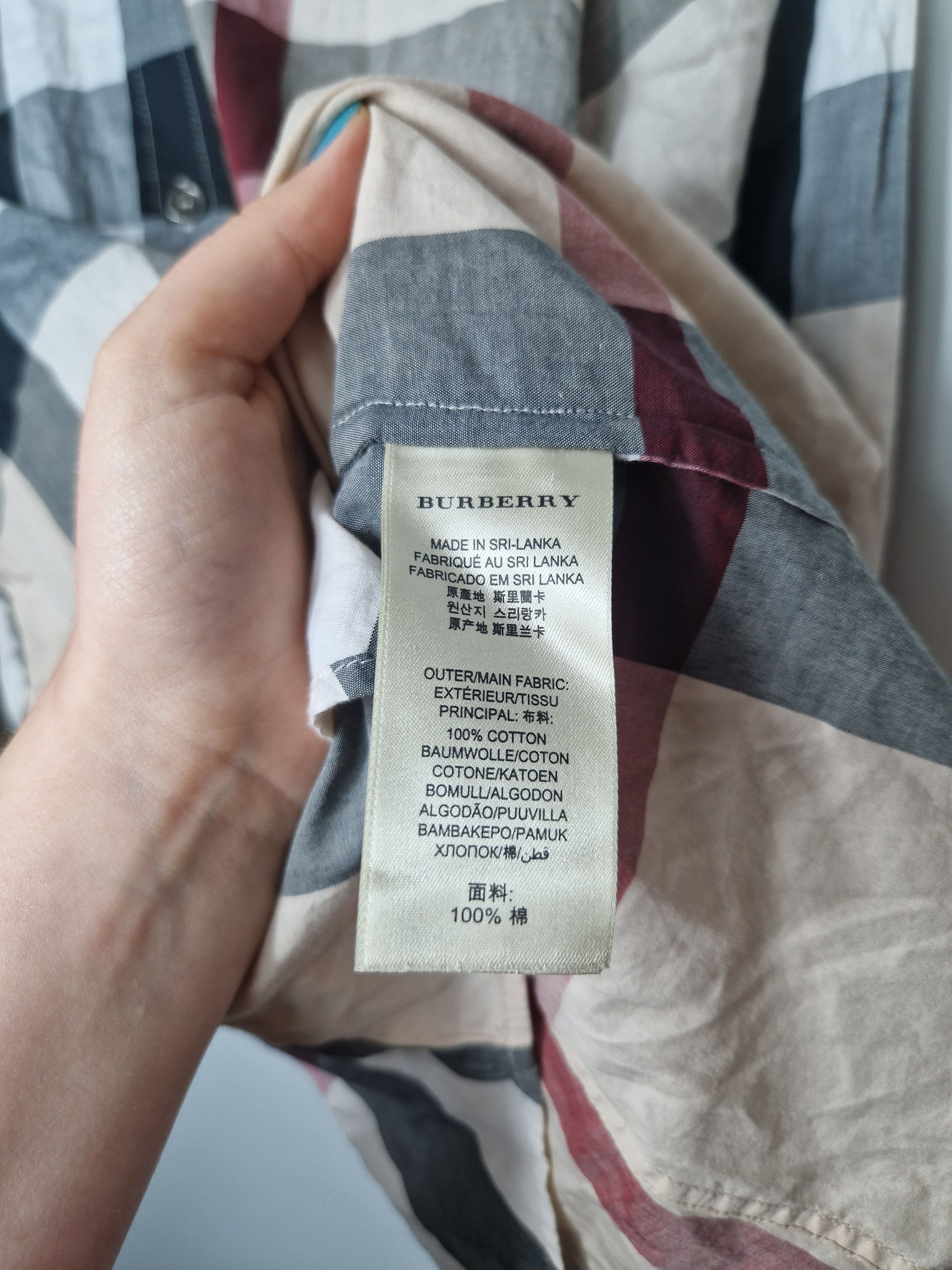 Burberry Burberry nova check shirt Size US XS / EU 42 / 0 - 6 Thumbnail