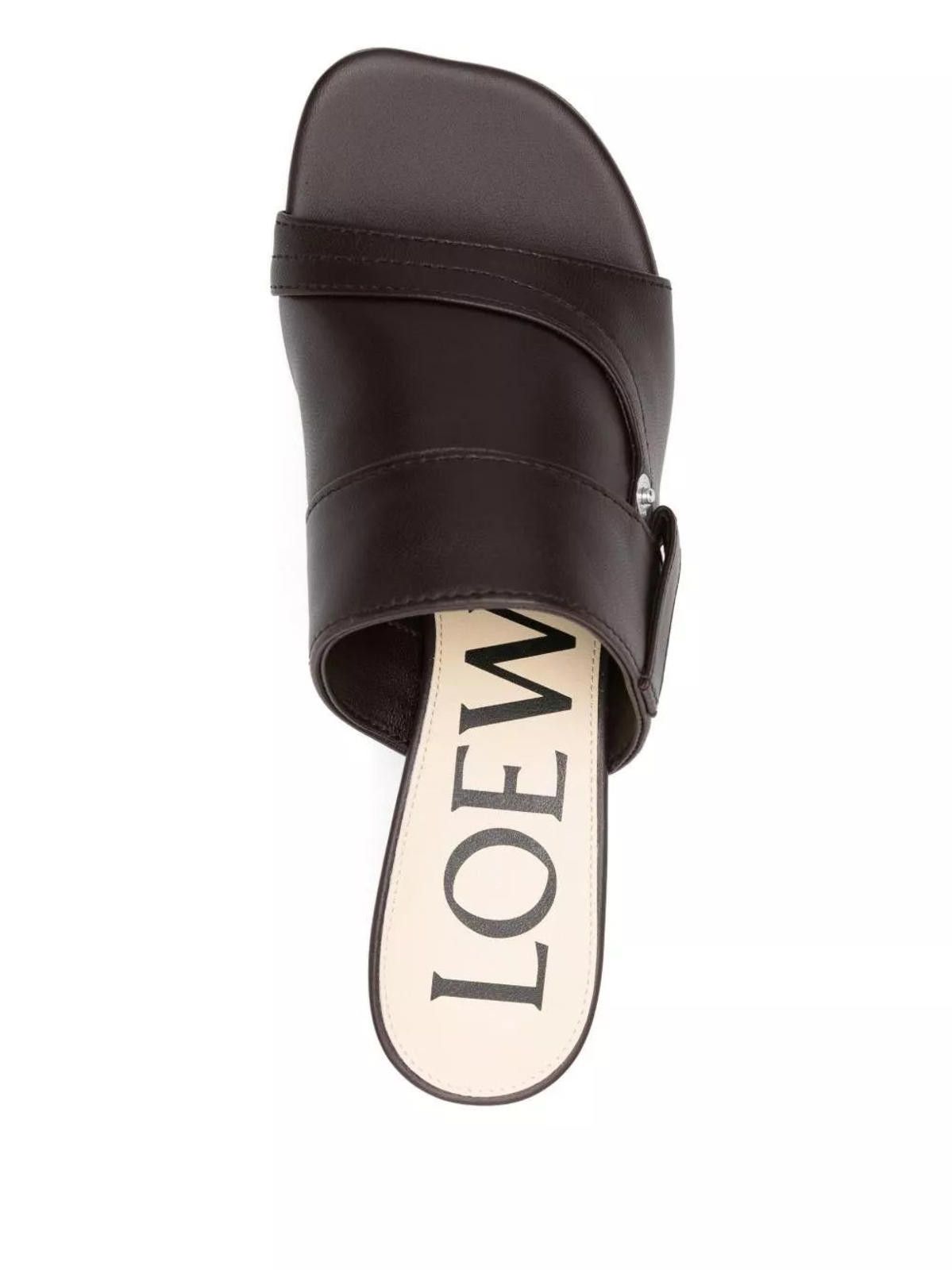 Loewe LOEWE panta leather mules size 40 Size ONE SIZE - 4 Thumbnail