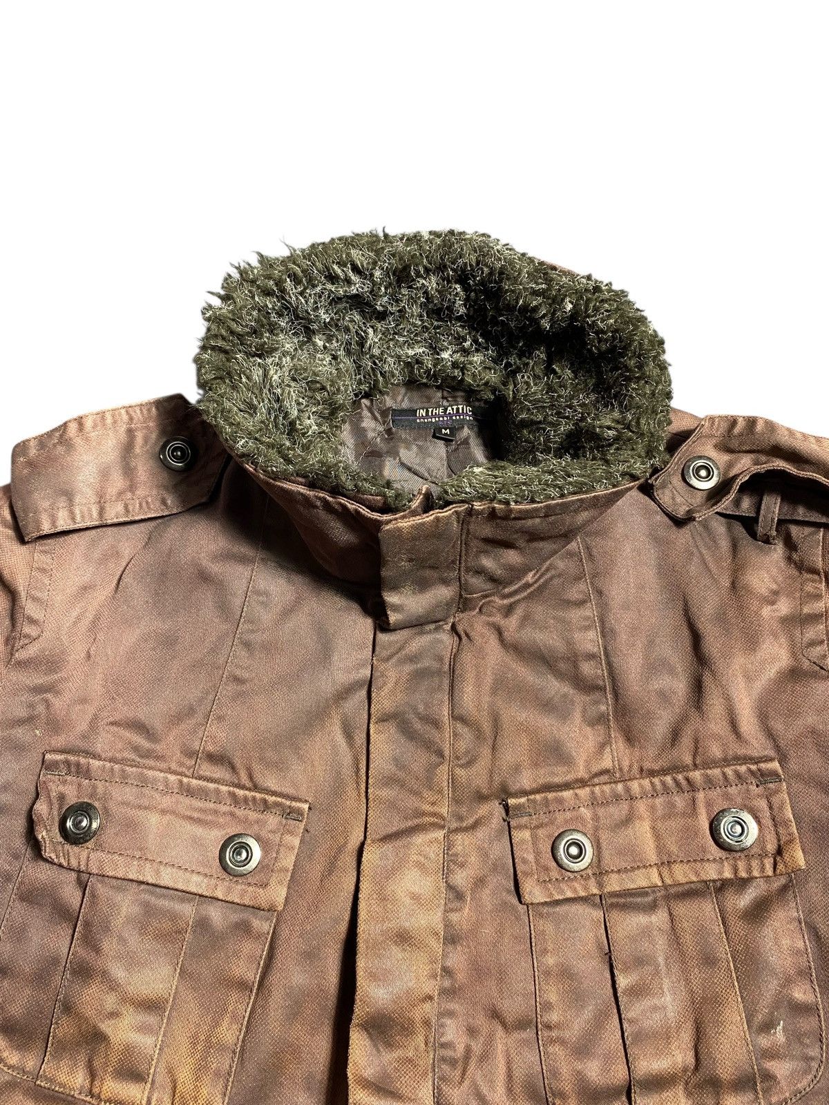 14th Addiction 2000s IN THE ATTIC WASHED JACKET SEDITIONARIES PUNK STYLE Size US M / EU 48-50 / 2 - 4 Thumbnail