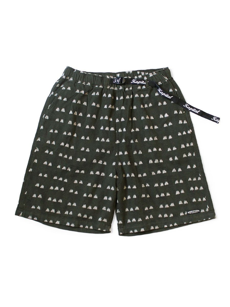 Kapital Kapital Cotton Iris Pattern Easy Shorts Size US 32 / EU 48 - 1 Thumbnail