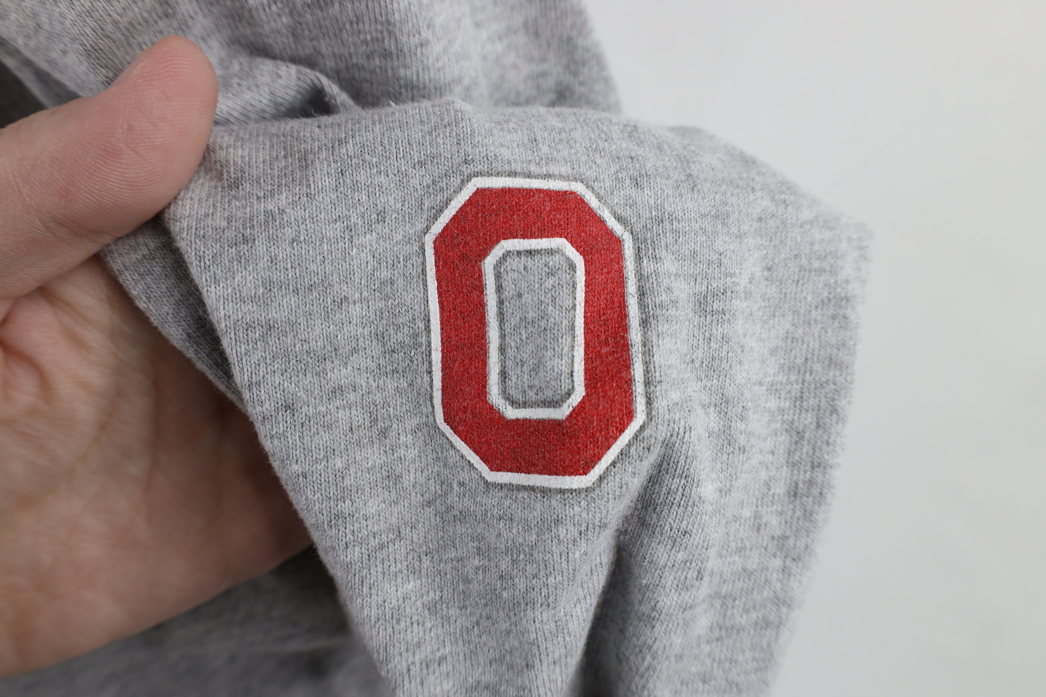 Vintage Vintage 90s Ohio State University Long Sleeve T-Shirt Gray Size US XL / EU 56 / 4 - 4 Thumbnail