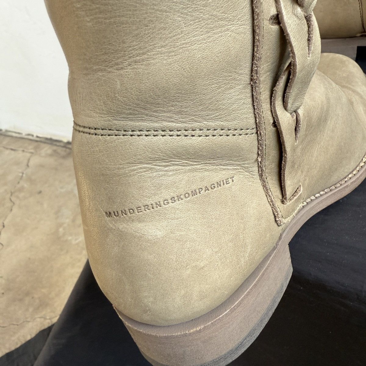 MDK × Vintage MDK Munderingskompagniet Leather Knee High Boots Size US 5.5 / IT 35.5 - 11 Thumbnail