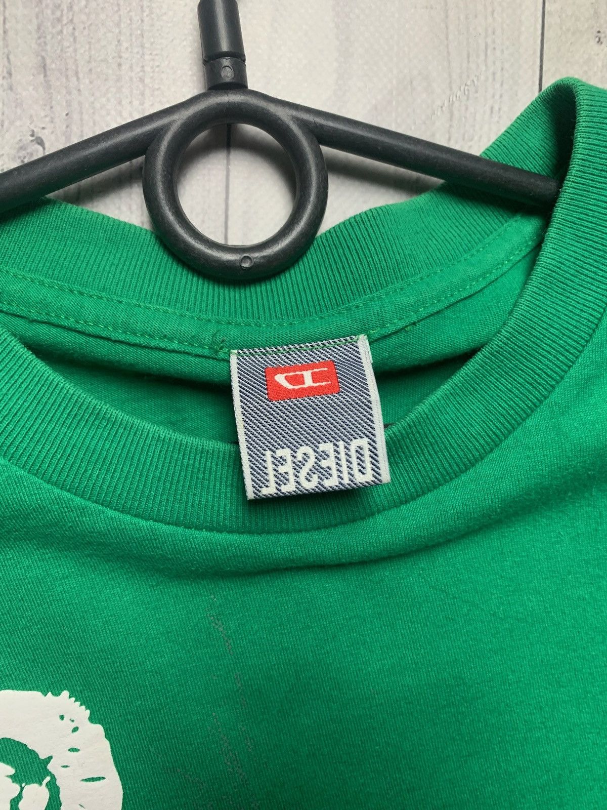 Diesel × Vintage Vintage Diesel green tee big logo size L Size US L / EU 52-54 / 3 - 4 Thumbnail
