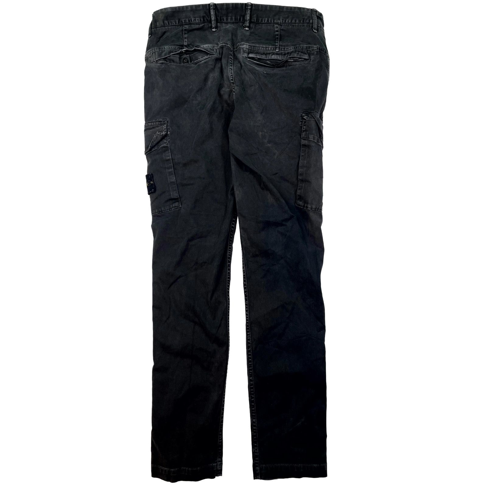 Stone Island Stone Island Cargo Black Jeans Size US 31 - 2 Thumbnail