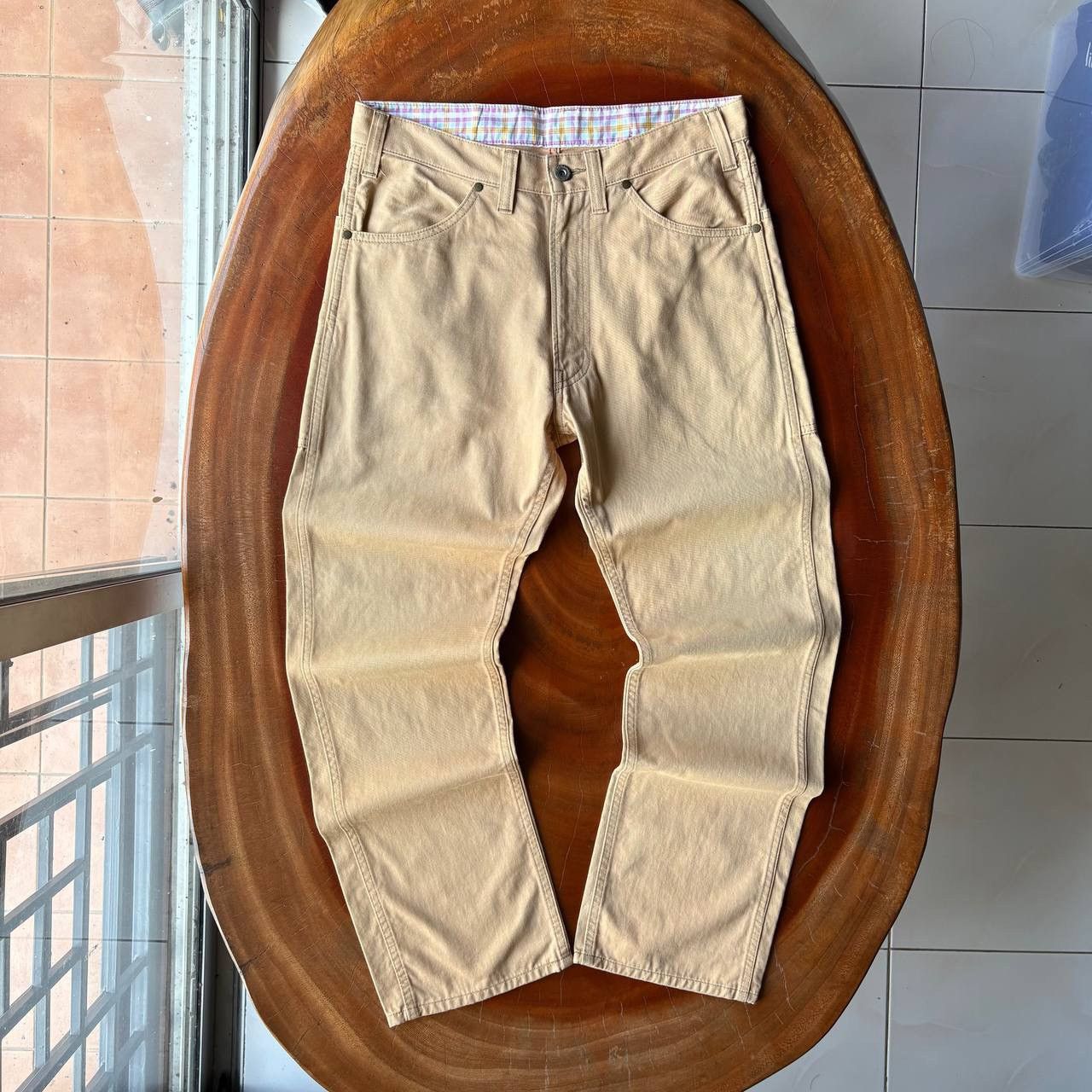 Comme des Garcons Homme Comme Des Garcons Homme AD2012 Khakis Pants Size US 31 - 1 Thumbnail